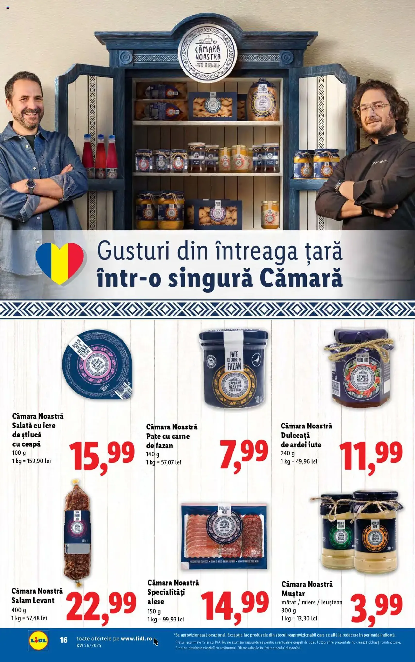 Catalog Lidl - cataloage valabile începând cu 01.09.2025 pagina 16 din 76 Catalog Lidl - cataloage valabile începând cu 01.09.2025 pagina 16 din 76