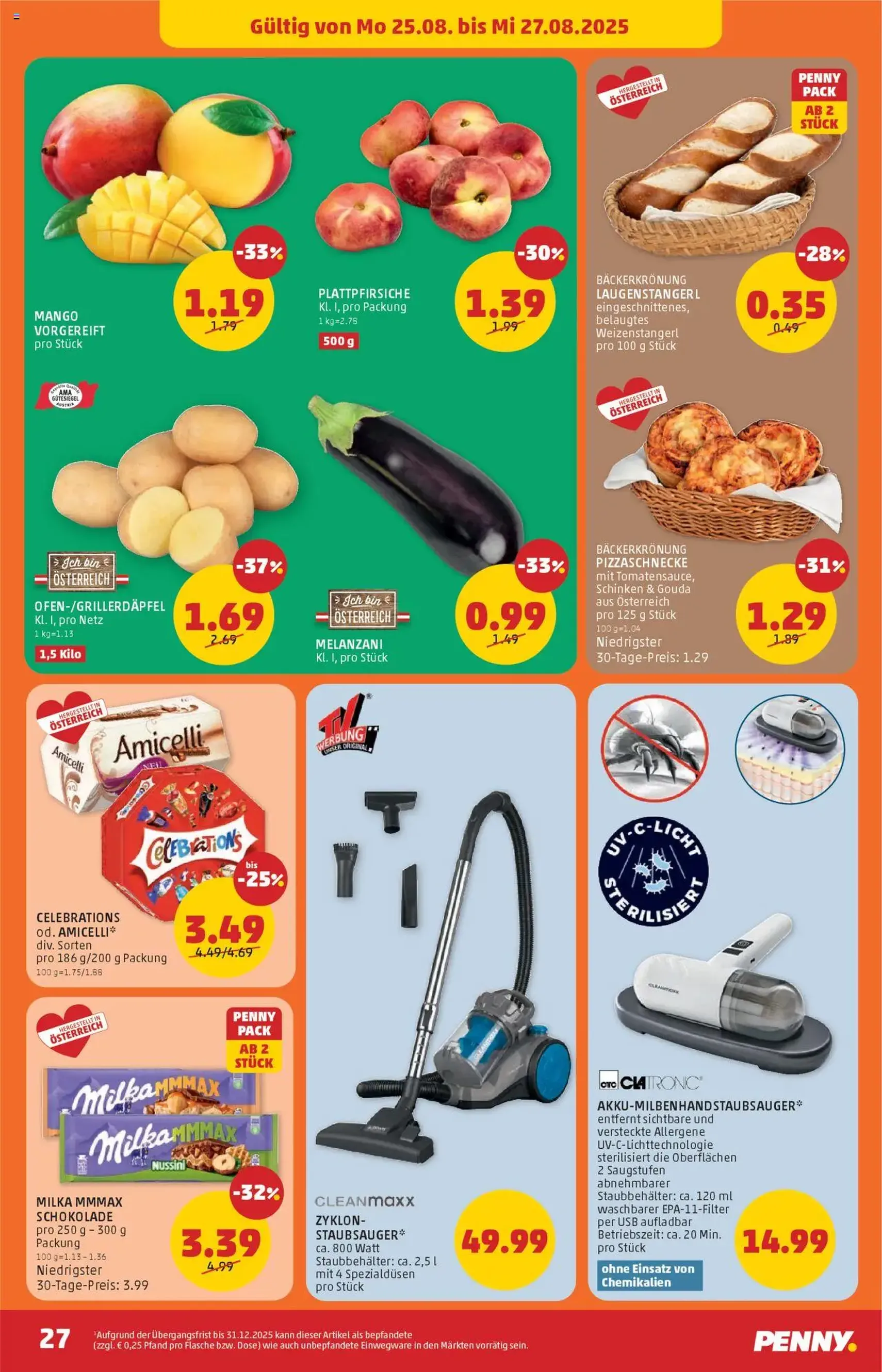 Penny Markt Flugblatt - Gültiger Prospekt ab 21.08.2025, Seite 27 von insgesamt 32