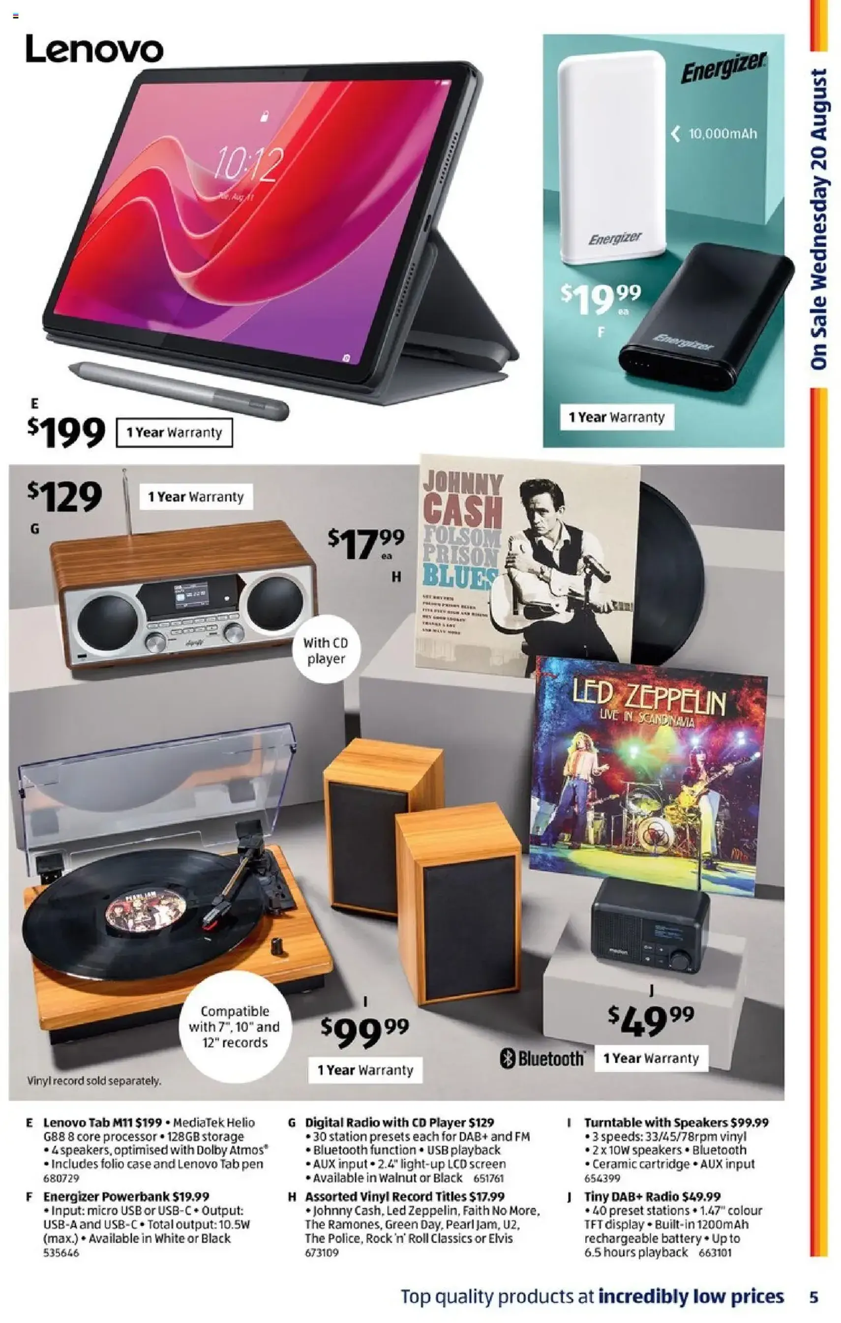 Catalogue Aldi - valid flyer from 20/08/2025, page 5 of 24 Catalogue Aldi - valid flyer from 20/08/2025, page 5 of 24