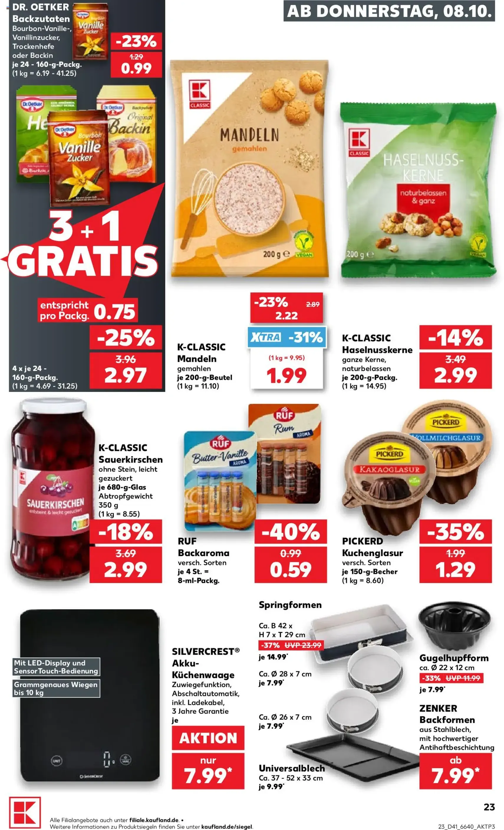 Kaufland Prospekt - Gültiger Prospekt ab 08.10.2026, Seite 23 von insgesamt 70