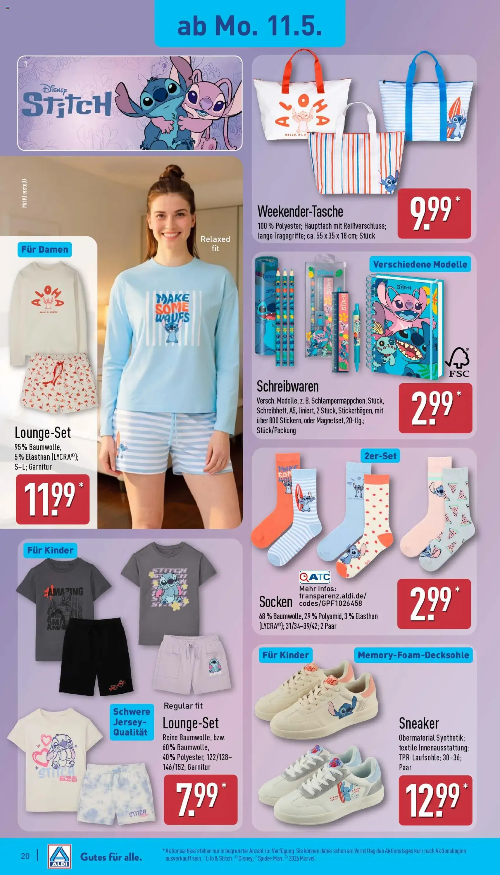 Aldi Prospekt - Gültiger Prospekt ab 11.05.2026, Seite 20 von insgesamt 43