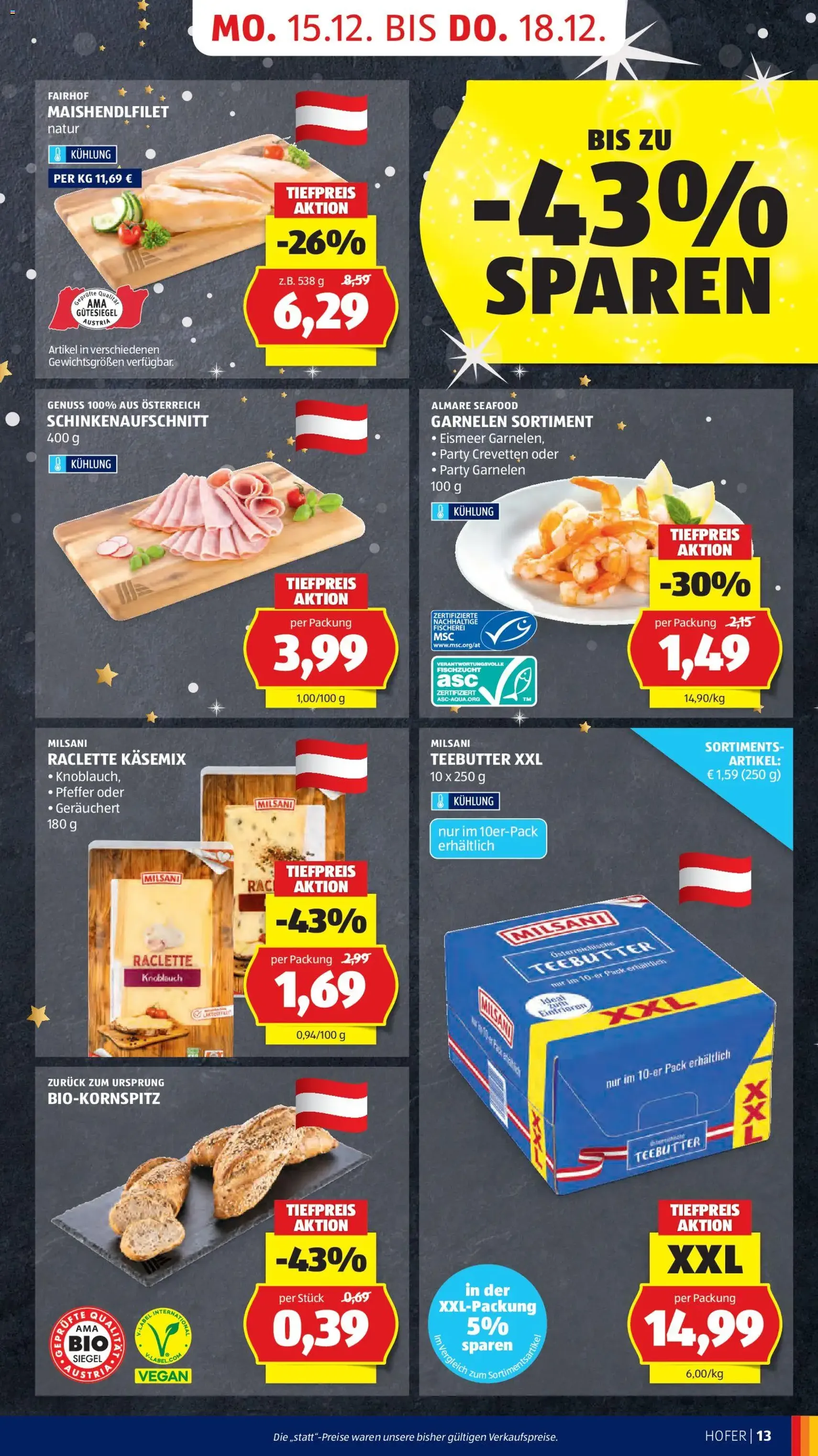 Hofer Flugblatt - Gültiger Prospekt ab 12.12.2025, Seite 21 von insgesamt 53