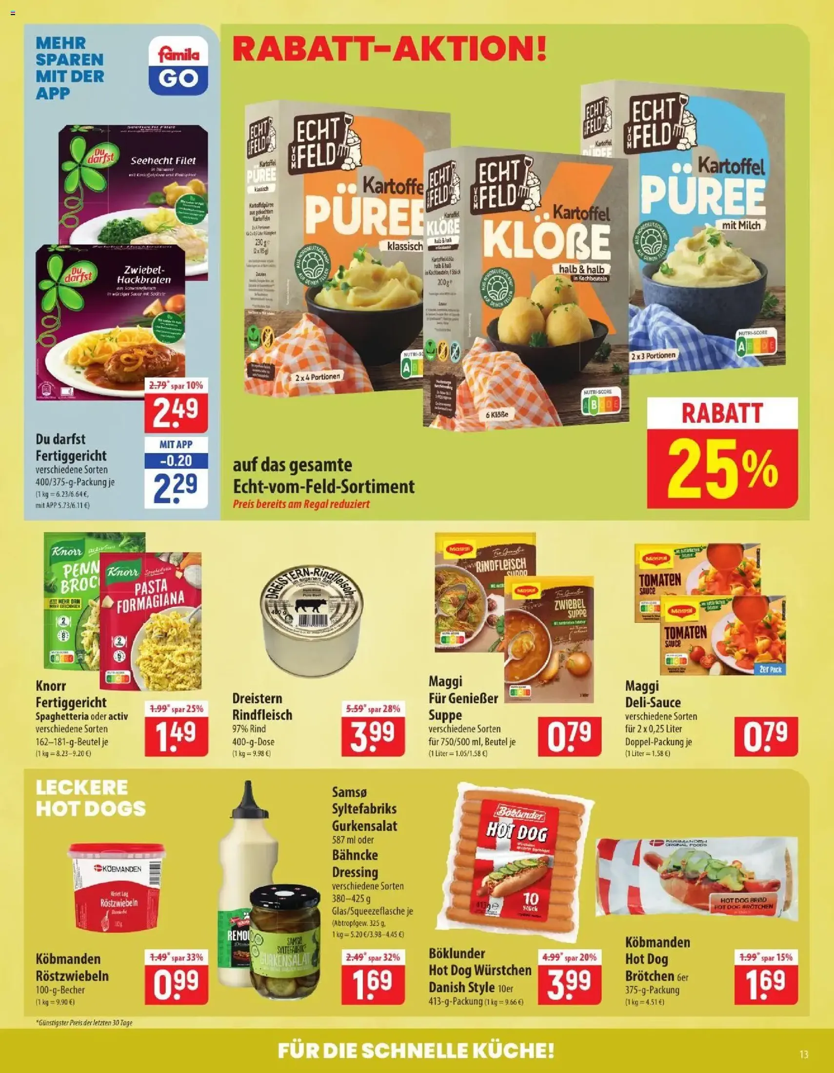 Famila Prospekt - Gültiger Prospekt ab 26.10.2026, Seite 13 von insgesamt 24