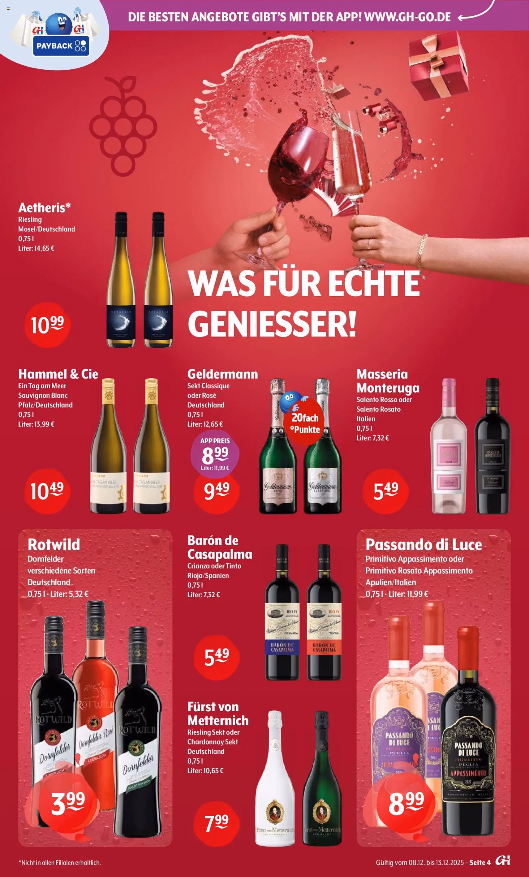 Trink und Spare Prospekt - Gültiger Prospekt ab 08.12.2025, Seite 4 von insgesamt 11