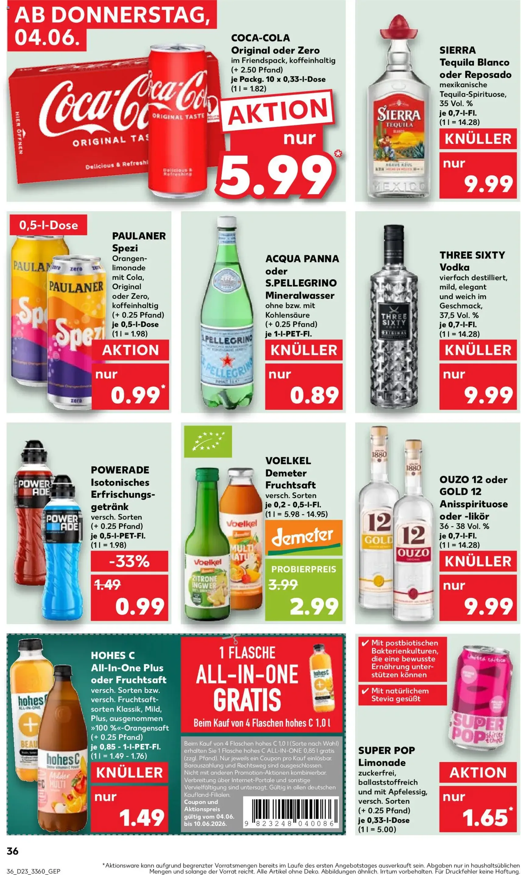 Kaufland Prospekt - Gültiger Prospekt ab 04.06.2026, Seite 36 von insgesamt 62