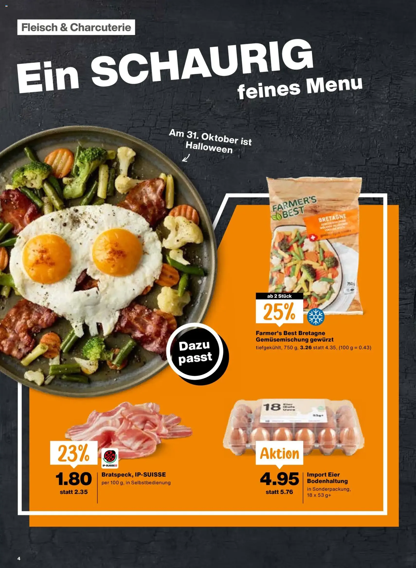 Migros aktionen - Gültiger Prospekt ab 22.10.2026, Seite 4 von insgesamt 24