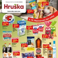 Hruška leták - náhled letáku platný od 30.09.2025
