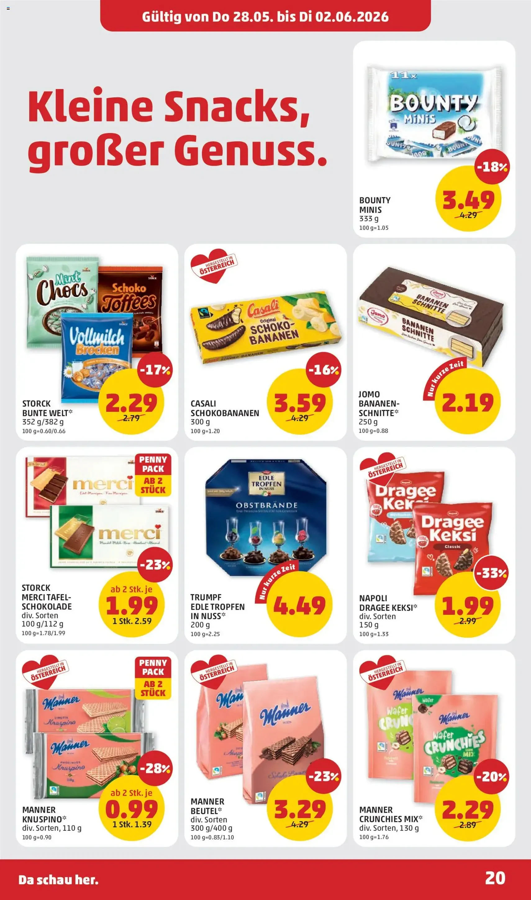 Penny Markt Flugblatt - Gültiger Prospekt ab 28.05.2026, Seite 20 von insgesamt 32