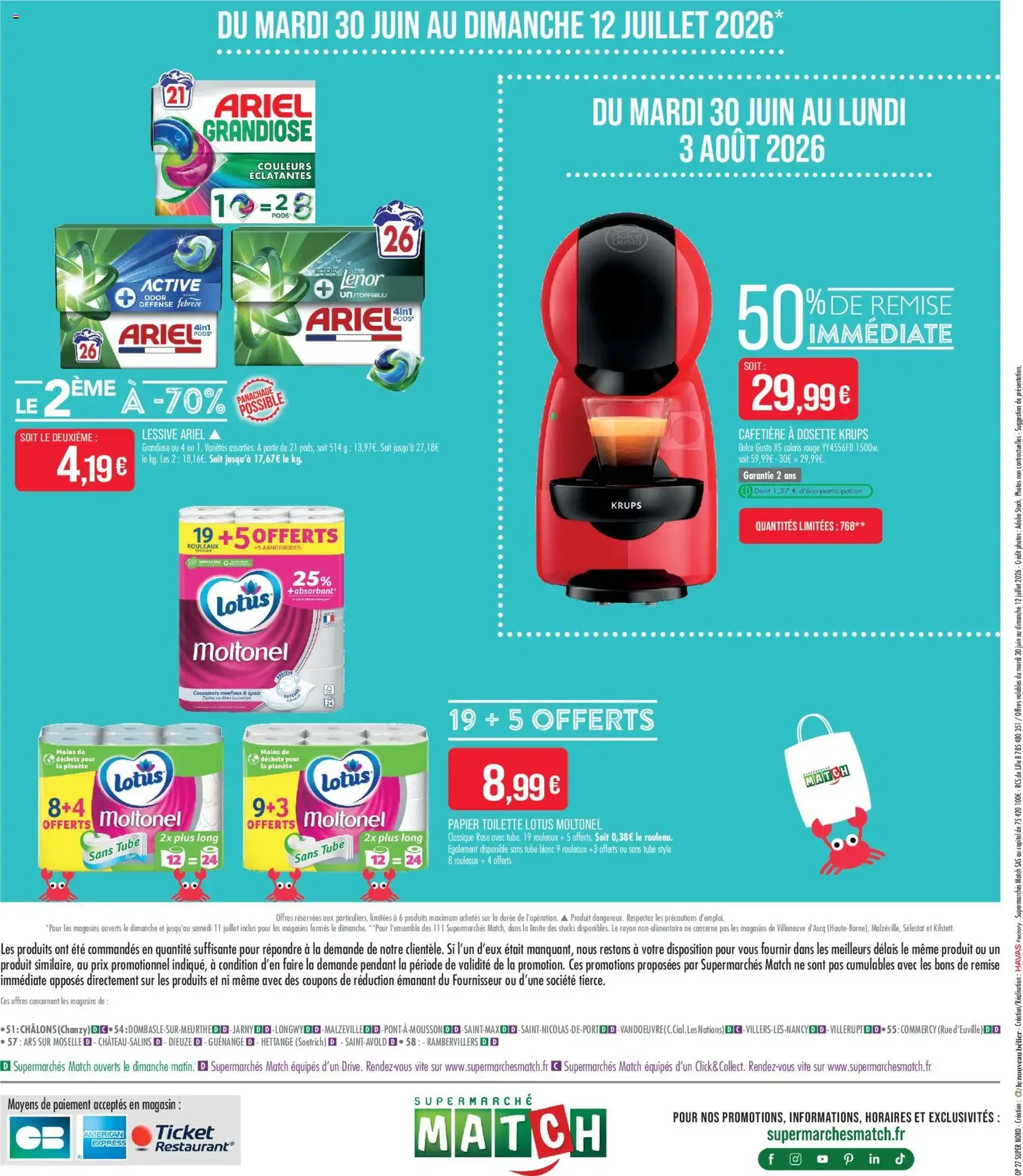 Match Supermarché catalogue - brochure valable à partir du 30/06/2026, page 24 sur 24