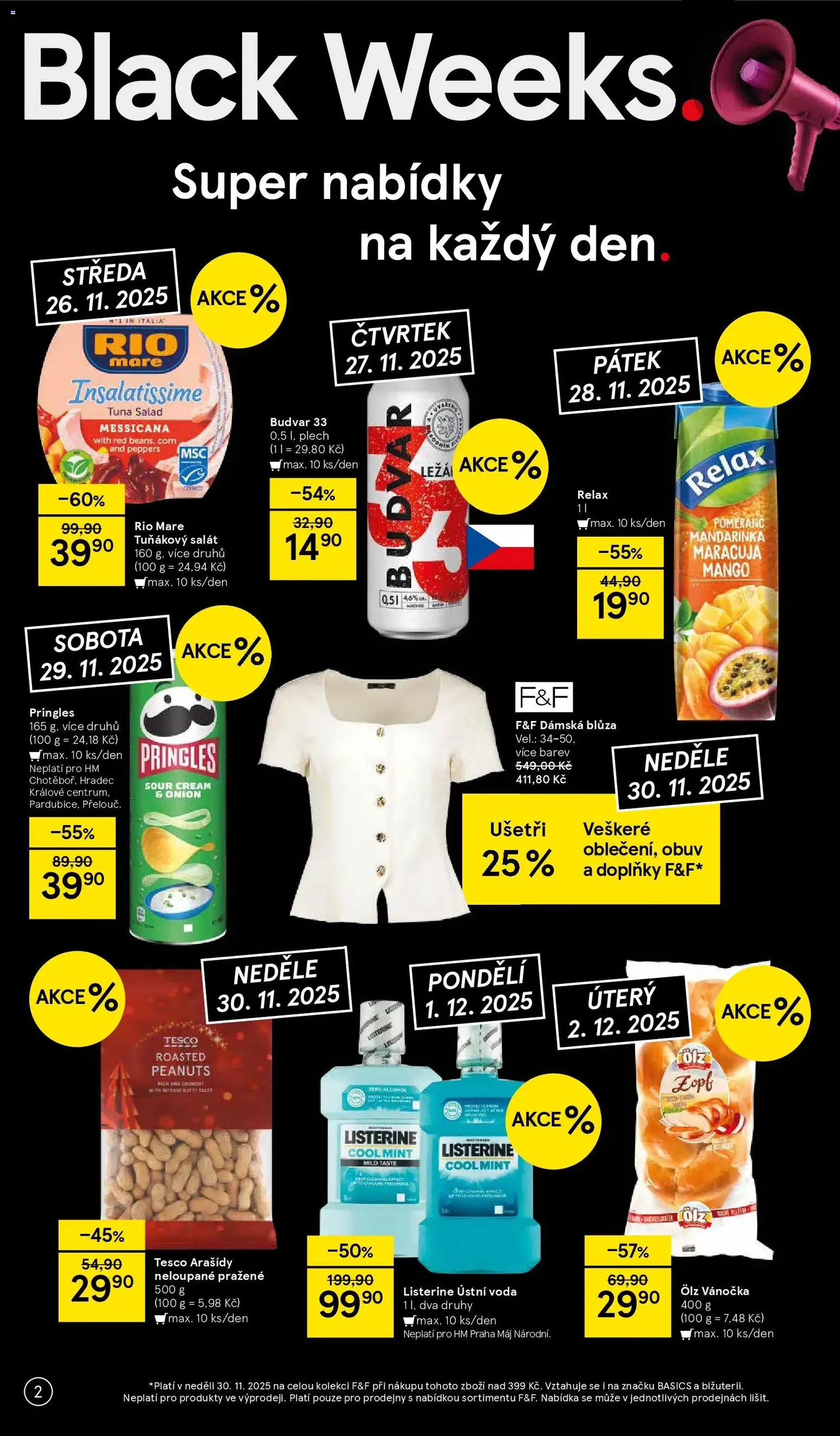 Tesco Black Friday - platný leták od 26.11.2025 strana 2 z 40