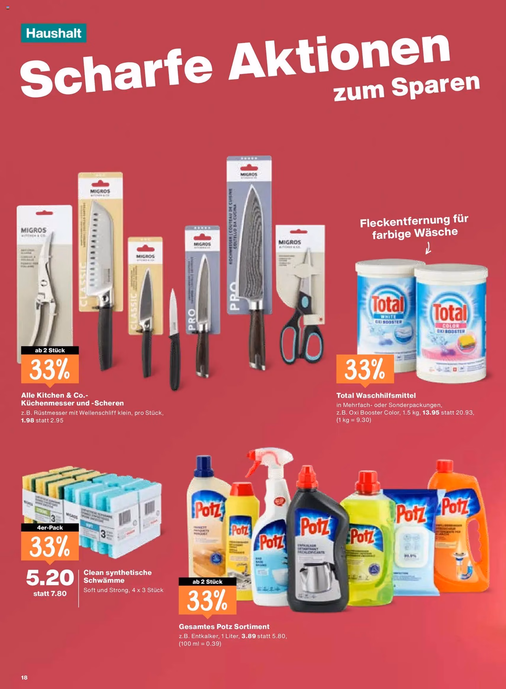 Migros Aktionen - Gültiger Prospekt ab 30.12.2025, Seite 18 von insgesamt 20