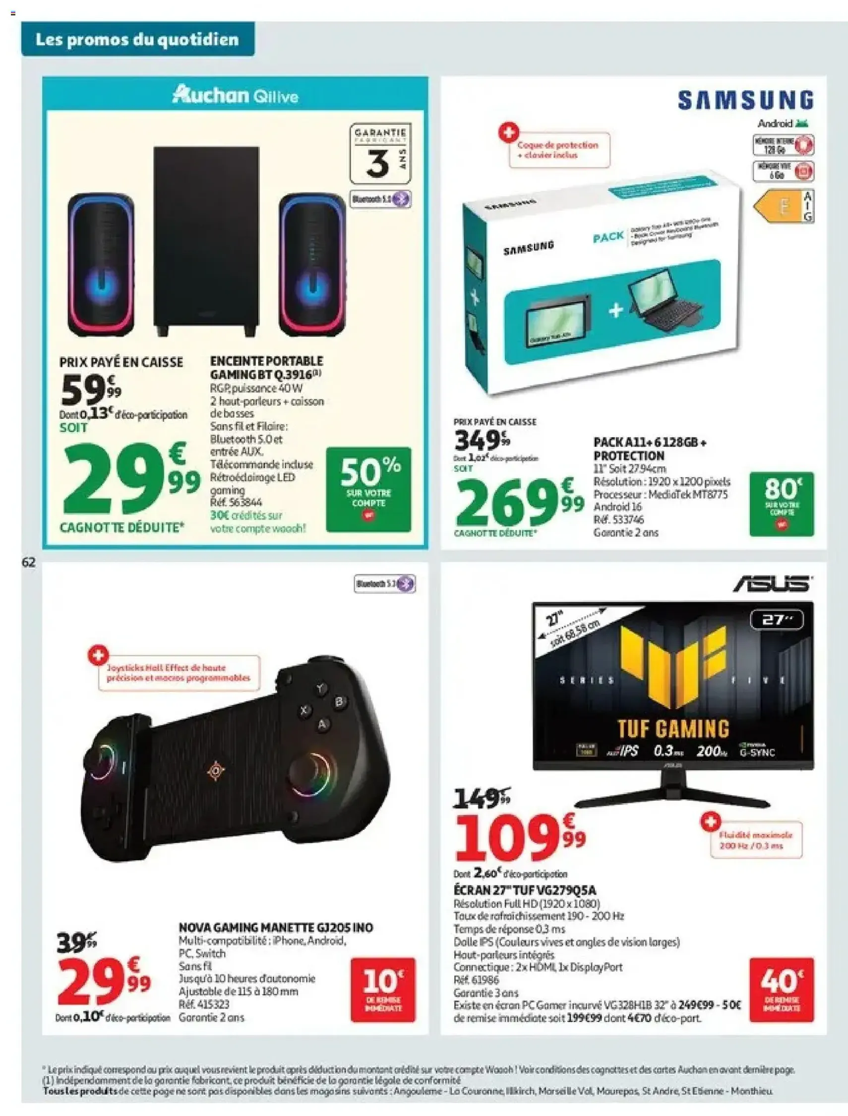 Auchan catalogue - brochure valable à partir du 13/10/2026, page 62 sur 68
