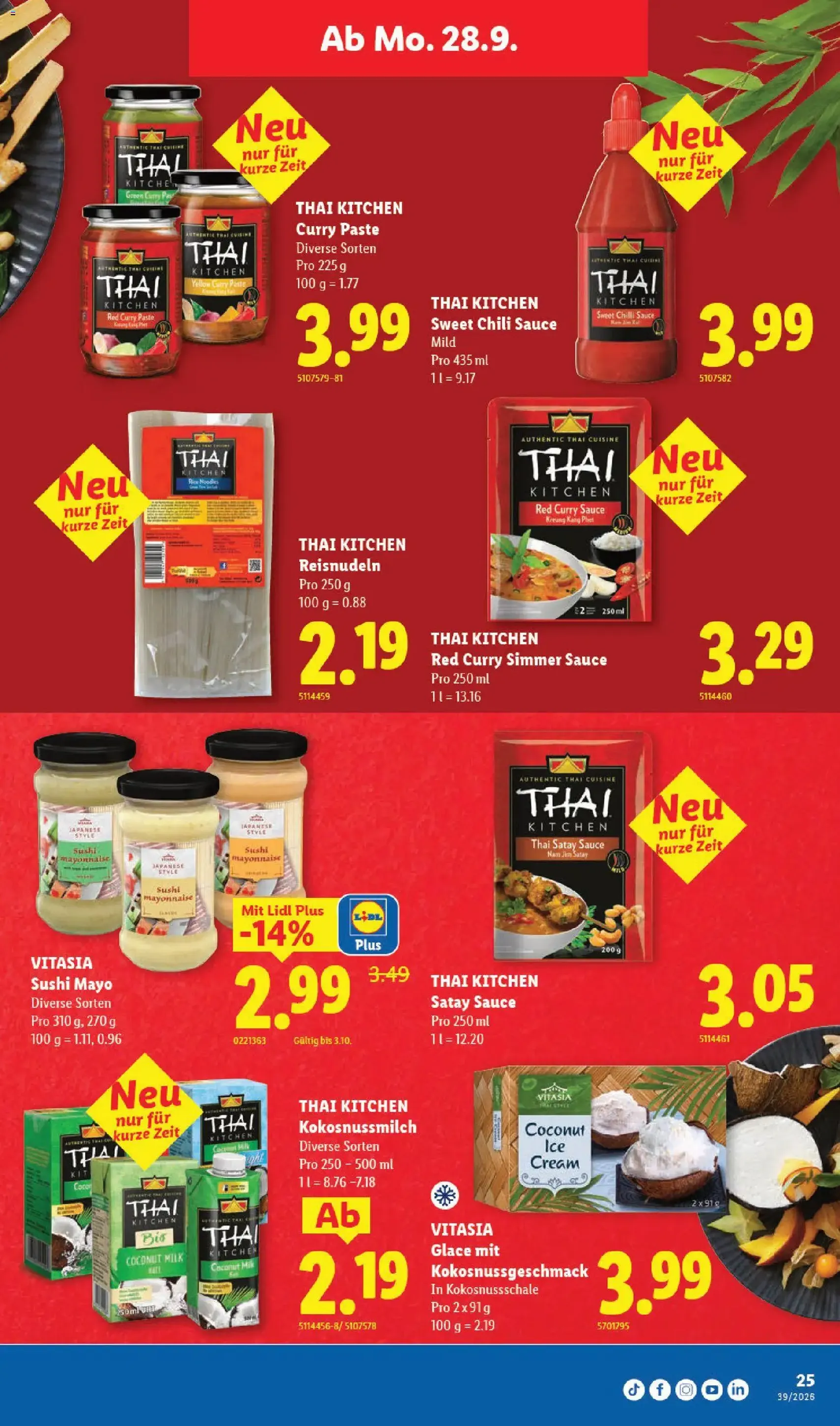 Lidl aktionen - Gültiger Prospekt ab 24.09.2026, Seite 25 von insgesamt 32