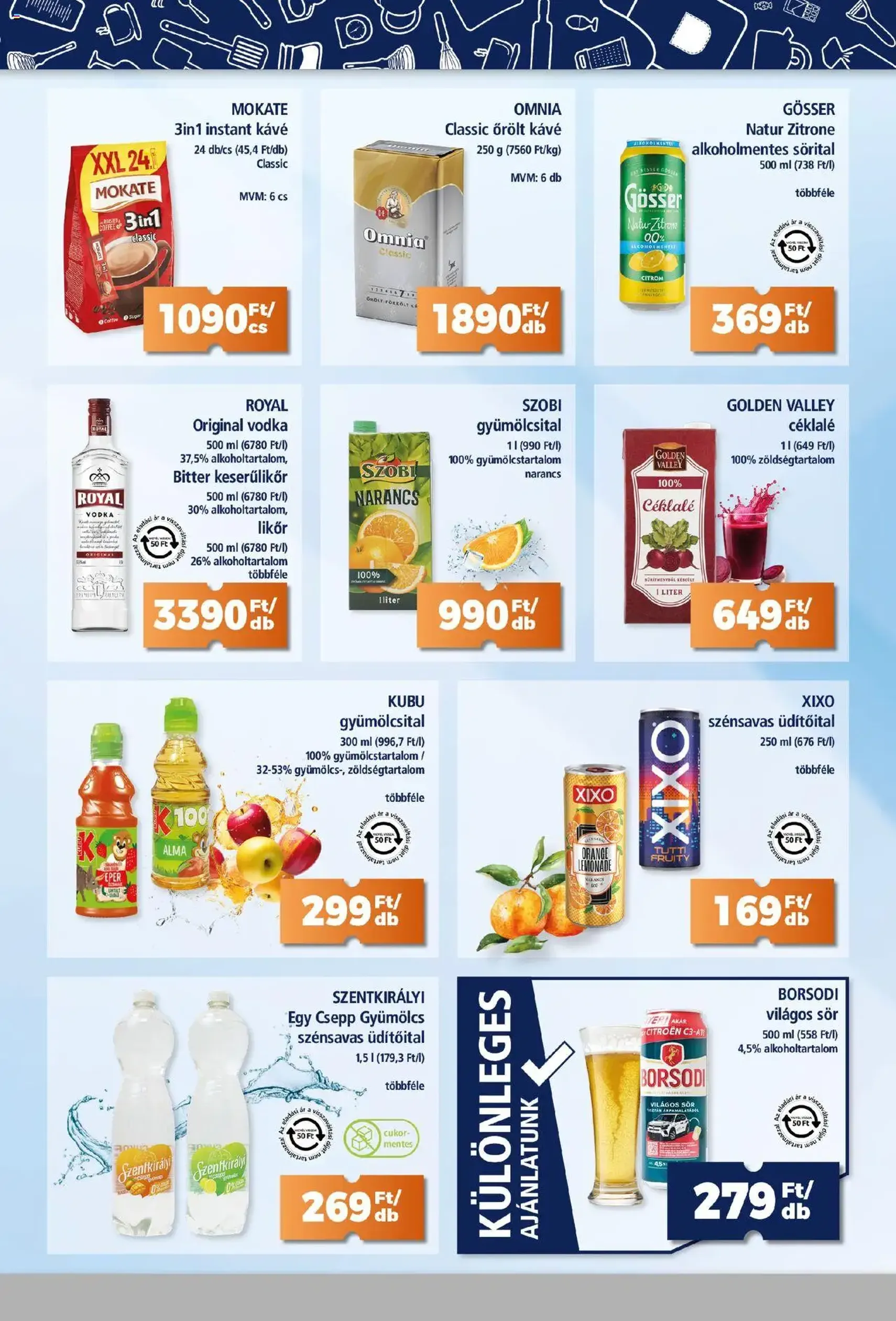 Goods Market Akciós újság - 2025.08.21. érvényes szórólap 9 oldal 10 oldalból Goods Market Akciós újság - 2025.08.21. érvényes szórólap 9 oldal 10 oldalból
