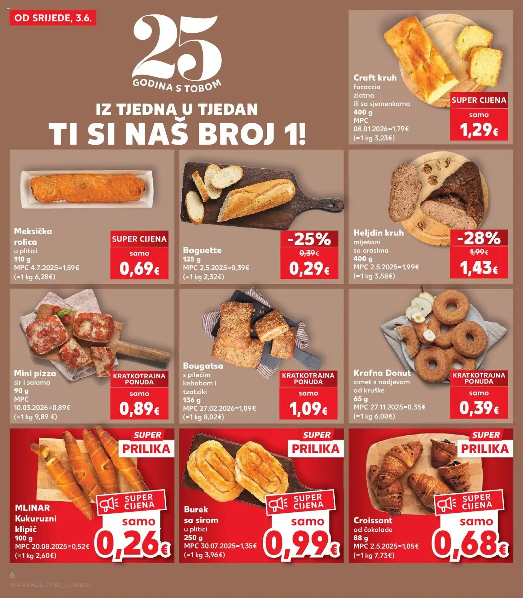 Kaufland HR akciós újság - 2026.06.03. érvényes szórólap 6 oldal 32 oldalból