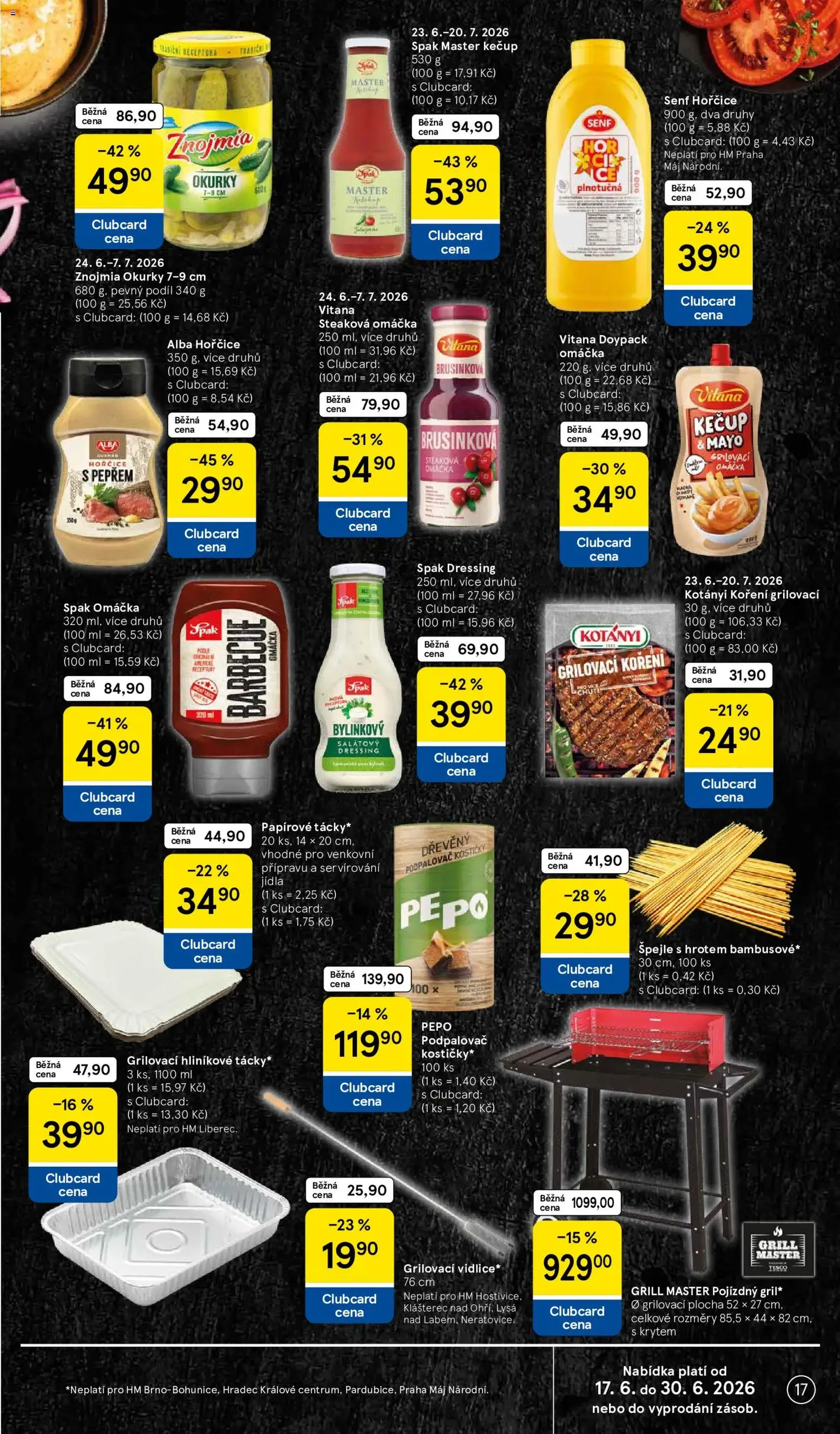 Tesco leták - Hypermarket - platný leták od 24.06.2026 strana 17 z 38