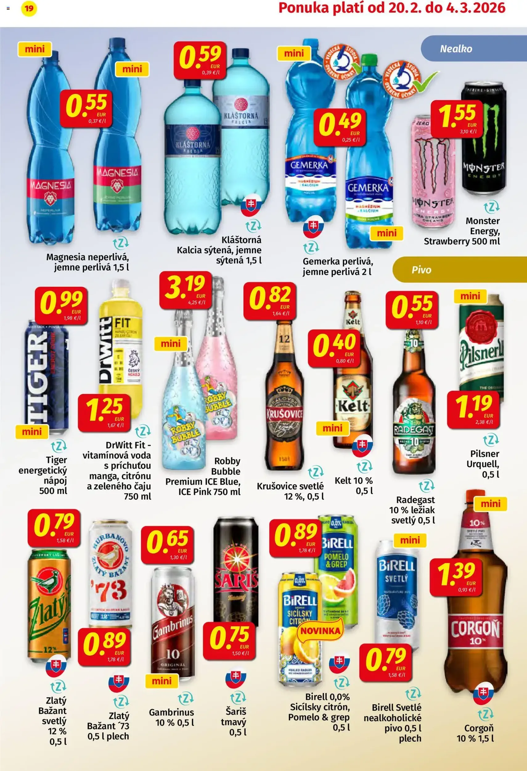 Koruna leták - platný leták od 20.02.2026 strana 19 z 24