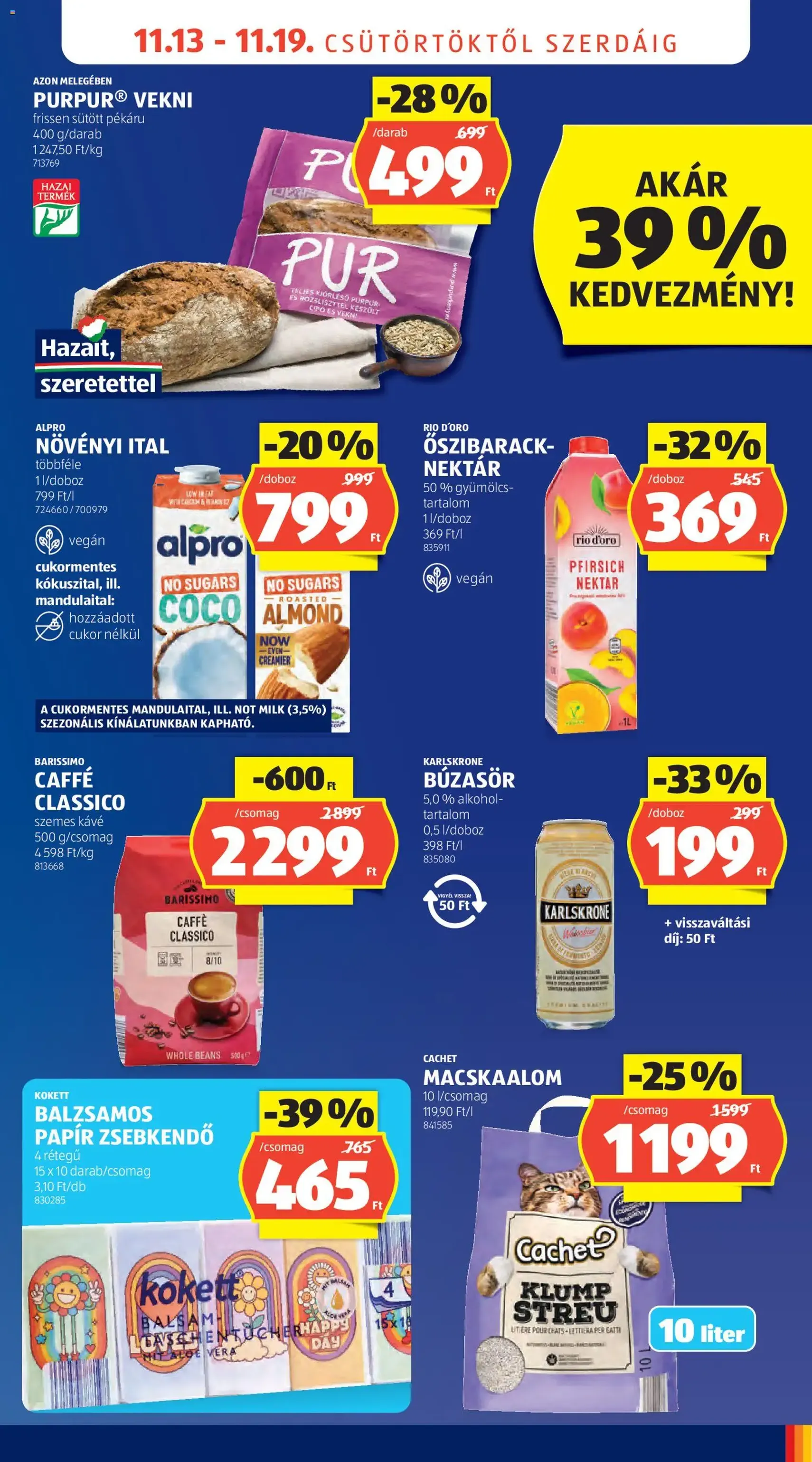 Aldi Akciós újság - 2025.11.13. érvényes szórólap 17 oldal 59 oldalból