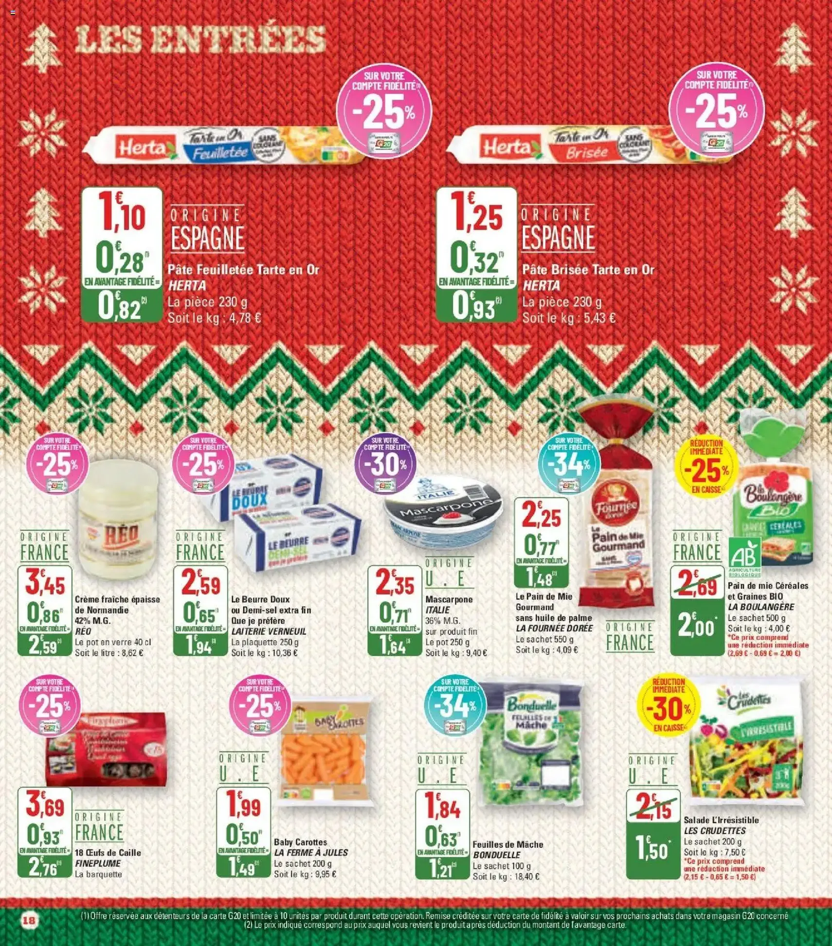 G20 Supermarchés catalogue - brochure valable à partir du 17/12/2025, page 18 sur 37