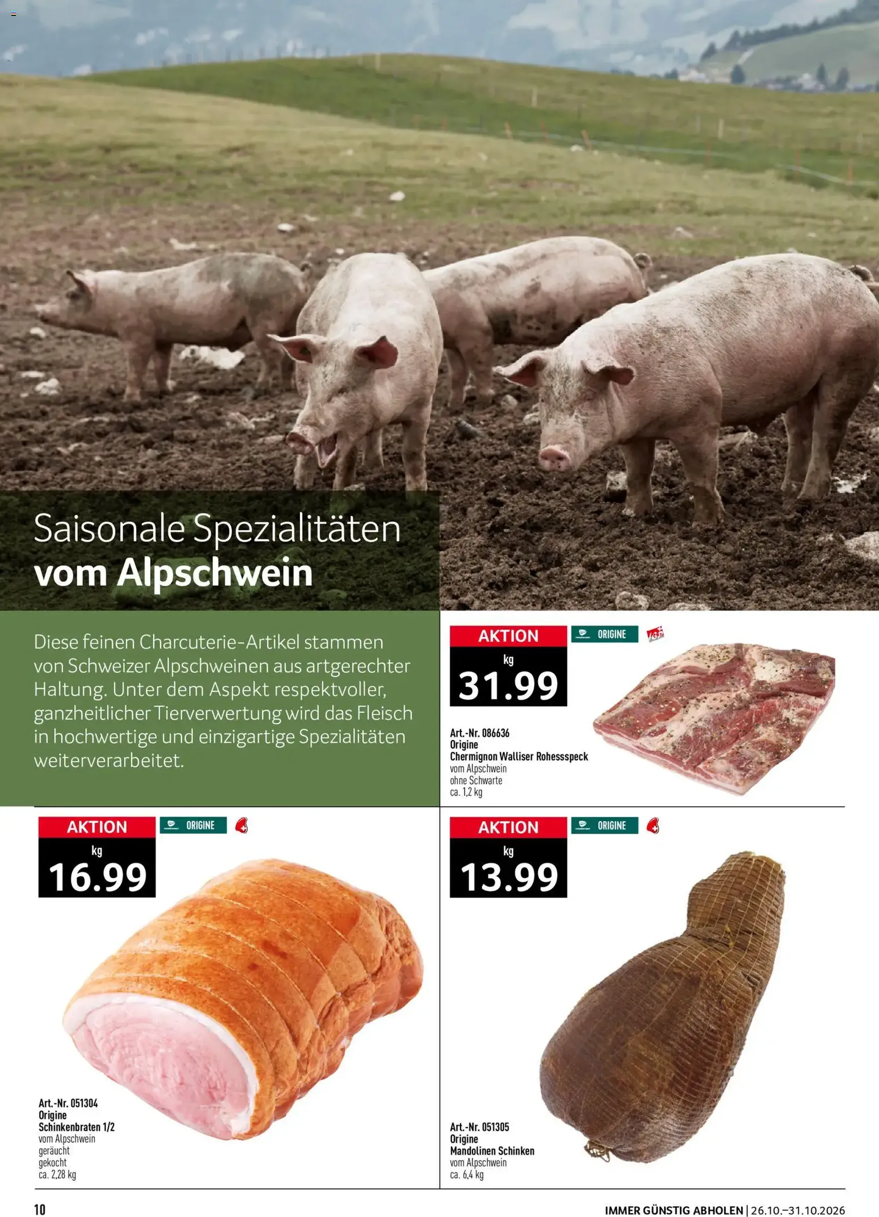 Prodega aktionen - Gültiger Prospekt ab 26.10.2026, Seite 10 von insgesamt 40