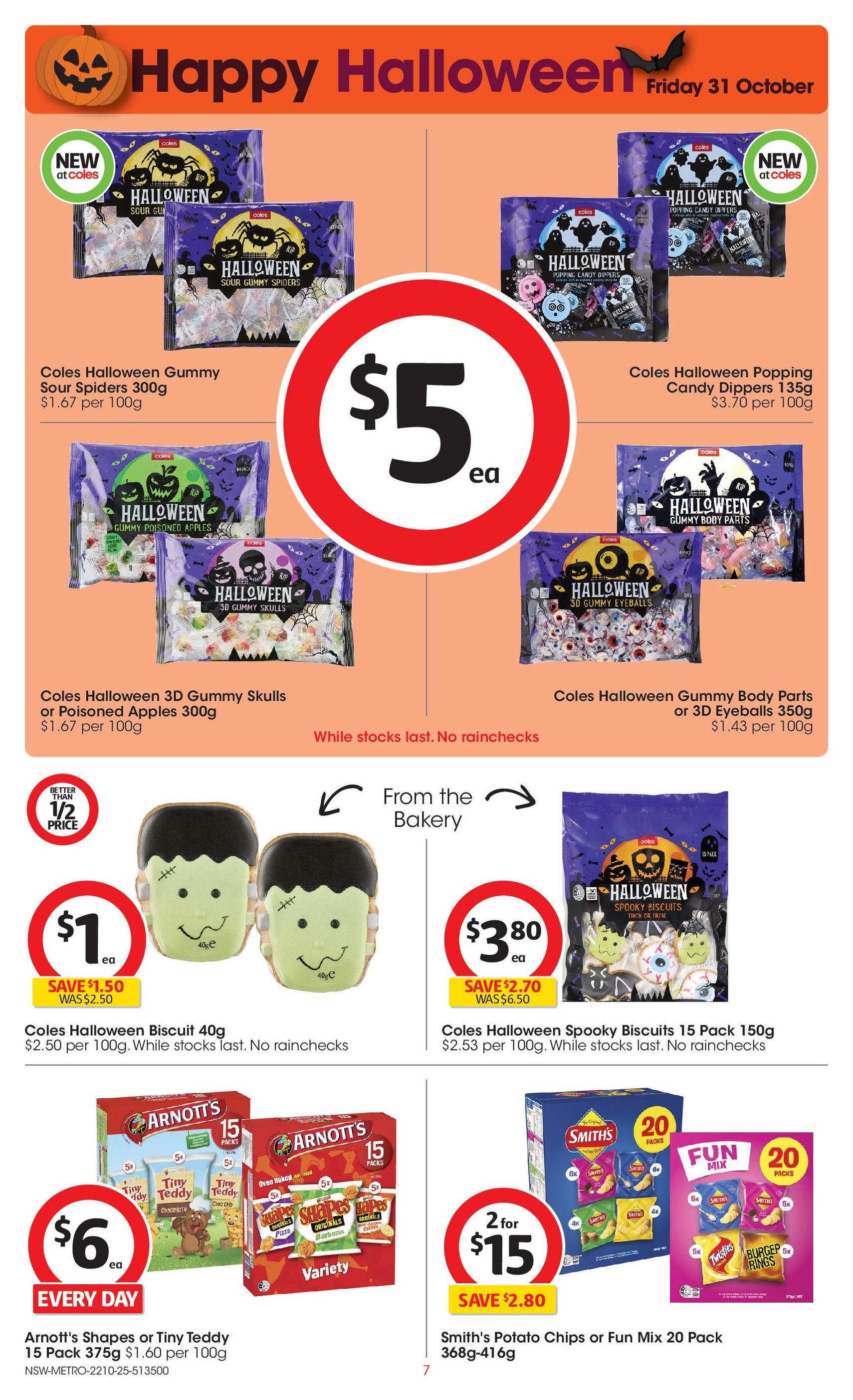 Coles Catalogue NSW - valid flyer from 22/10/2025, page 7 of 47 Coles Catalogue NSW - valid flyer from 22/10/2025, page 7 of 47