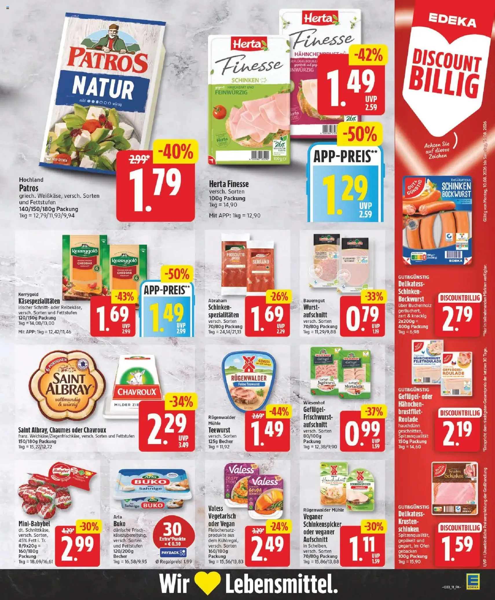 Edeka Prospekt - Gültiger Prospekt ab 10.08.2026, Seite 11 von insgesamt 27