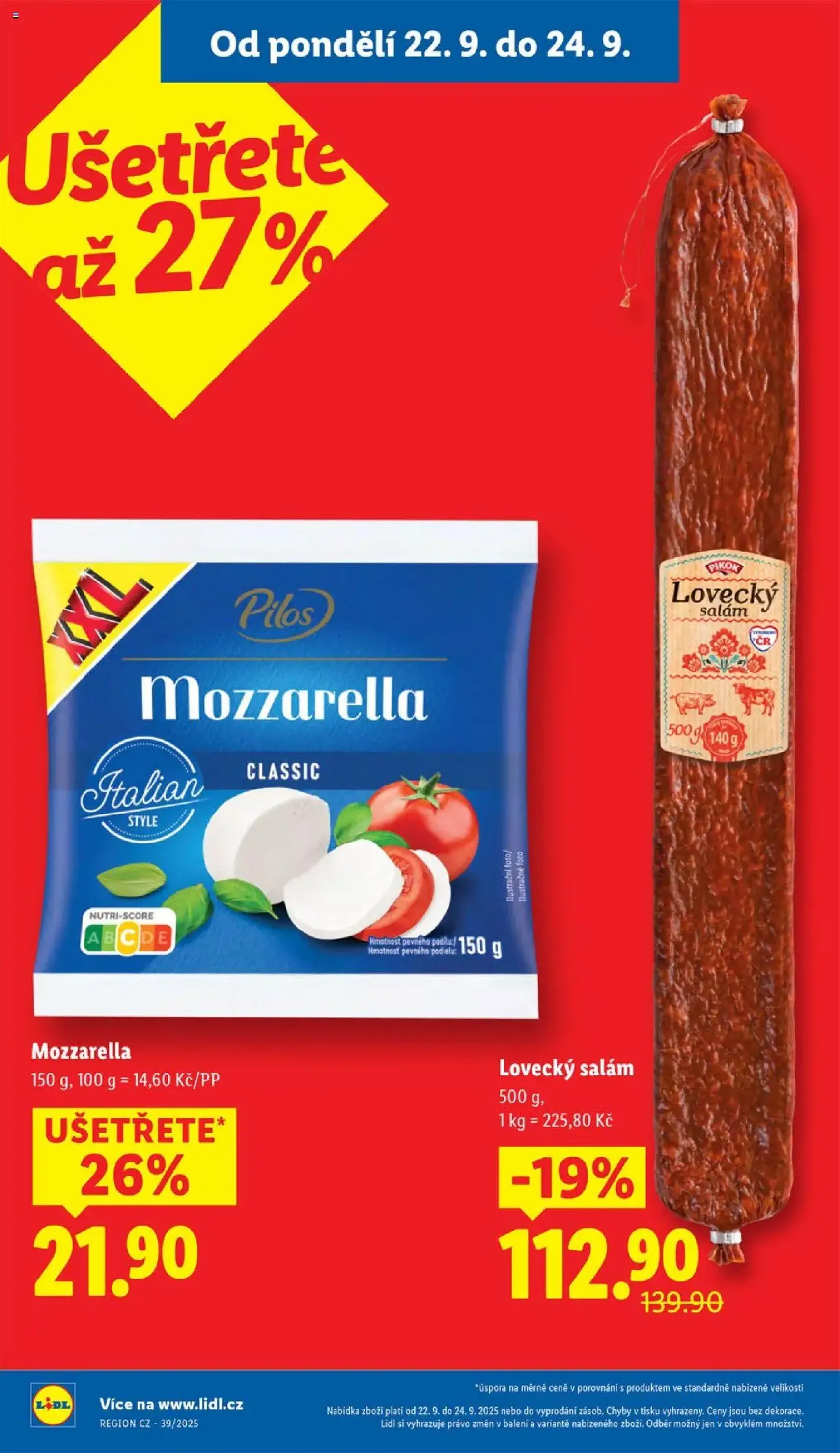 Lidl leták - platný leták od 22.09.2025 strana 8 z 49 Lidl leták - platný leták od 22.09.2025 strana 8 z 49