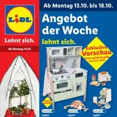Lidl Prospekt - Prospekt Vorschau gültig ab 13.10.2025