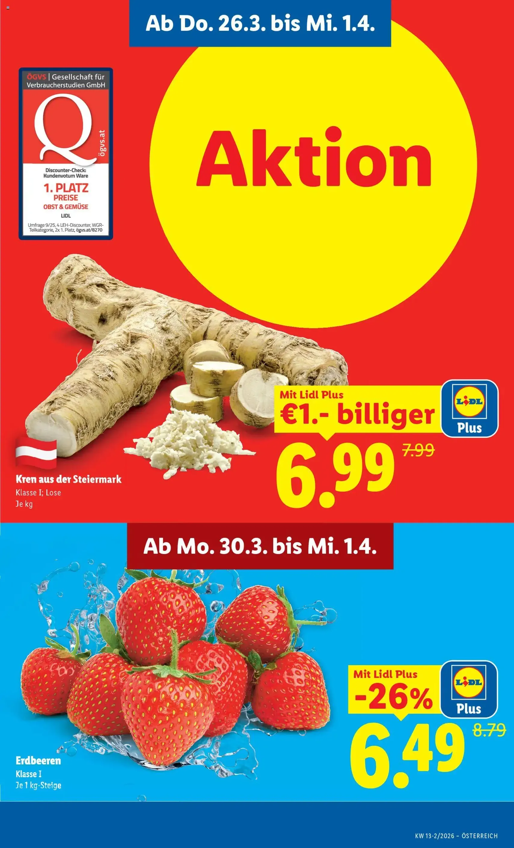 Lidl - Flugblatt - Gültiger Prospekt ab 26.03.2026, Seite 3 von insgesamt 47