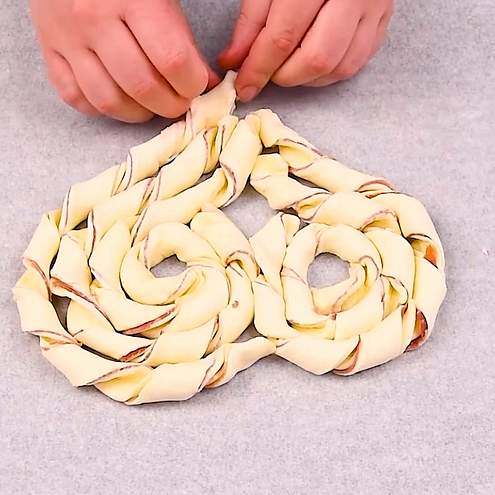 Torta salata per San Valentino - procedimento 1