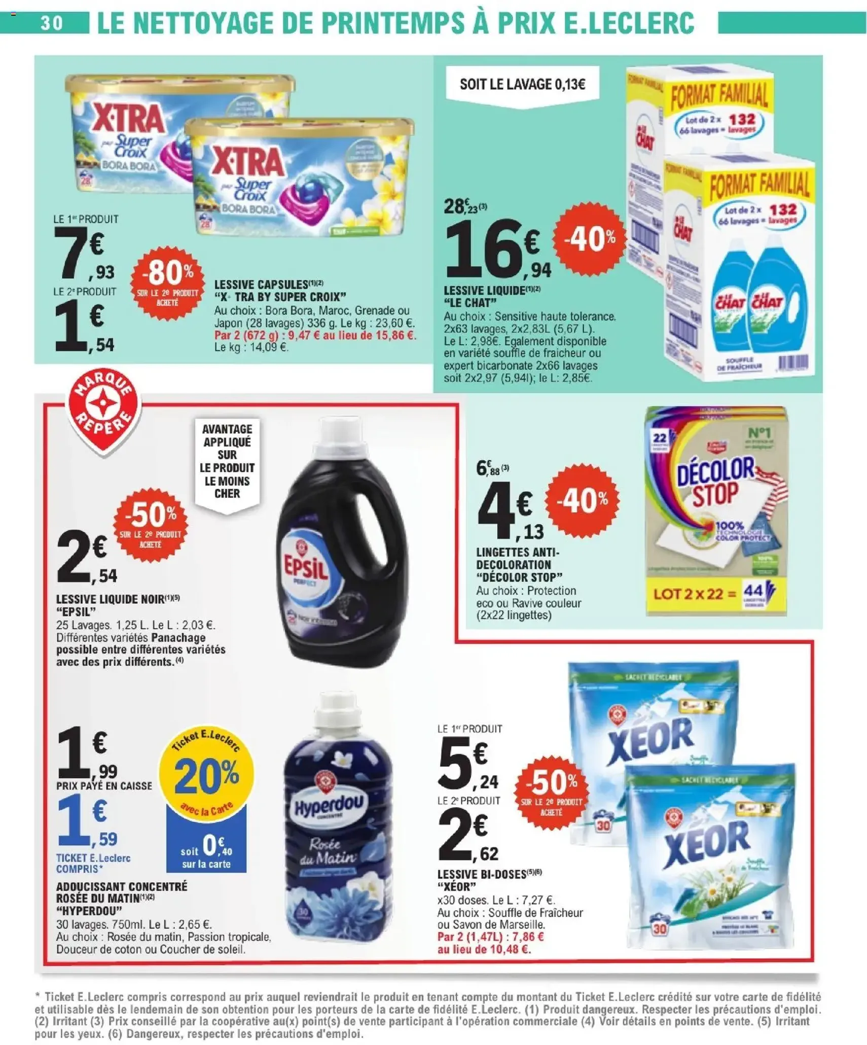 E.Leclerc catalogue semaine 11 - brochure valable à partir du 10/03/2026, page 30 sur 56