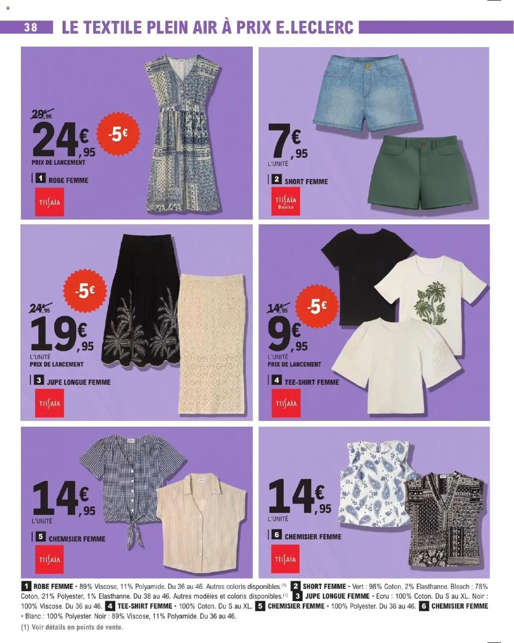 E.Leclerc catalogue de la semaine 16 - brochure valable à partir du 14/04/2026, page 38 sur 56