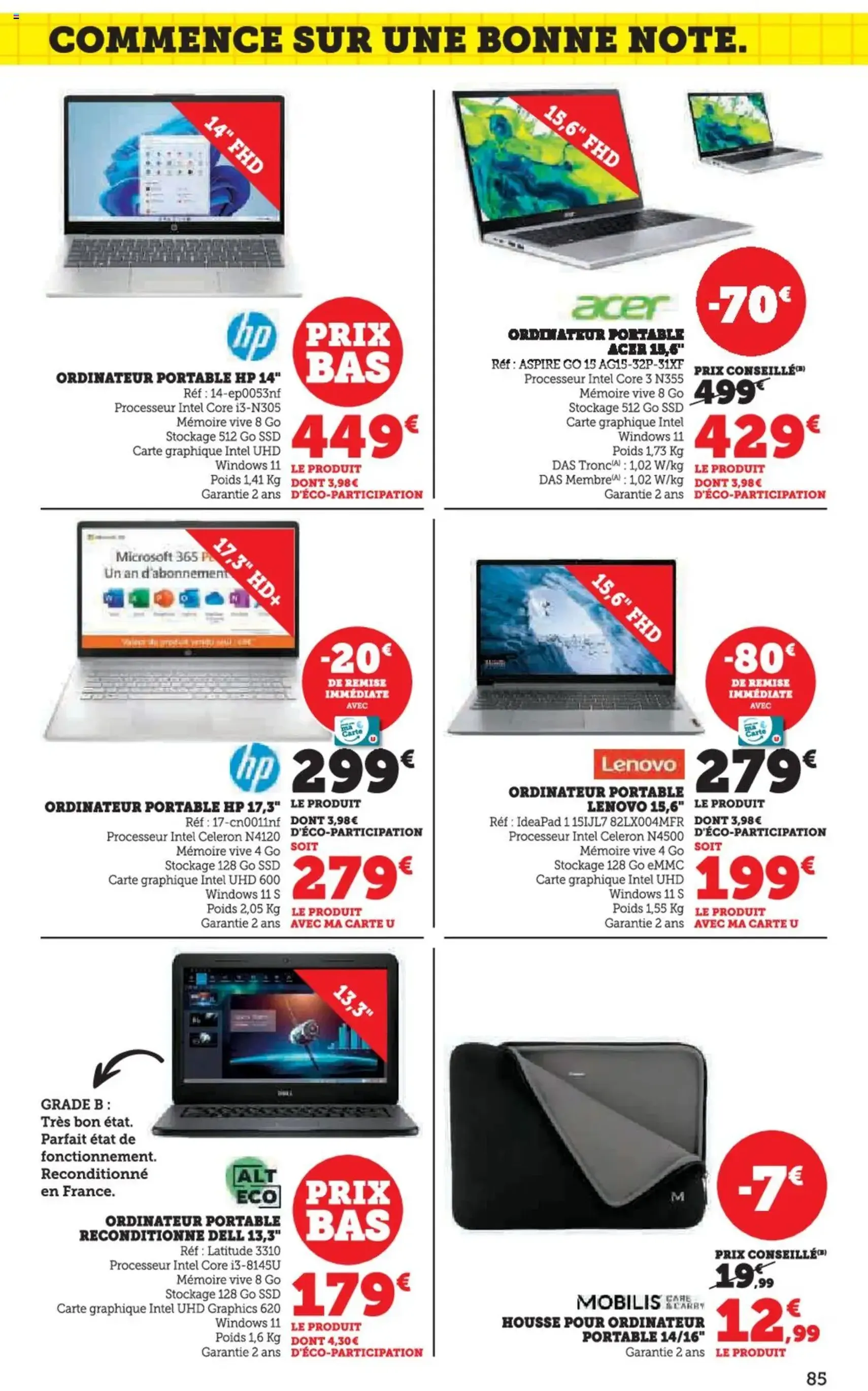Hyper U catalogue - brochure valable à partir du 12/08/2025, page 85 sur 96 Hyper U catalogue - brochure valable à partir du 12/08/2025, page 85 sur 96