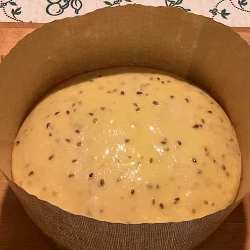 Schiacciata di pasqua soffice - procedimento 1