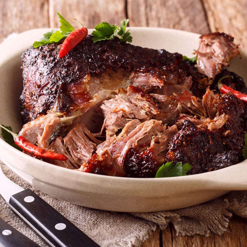 Maiale arrosto a cottura lenta