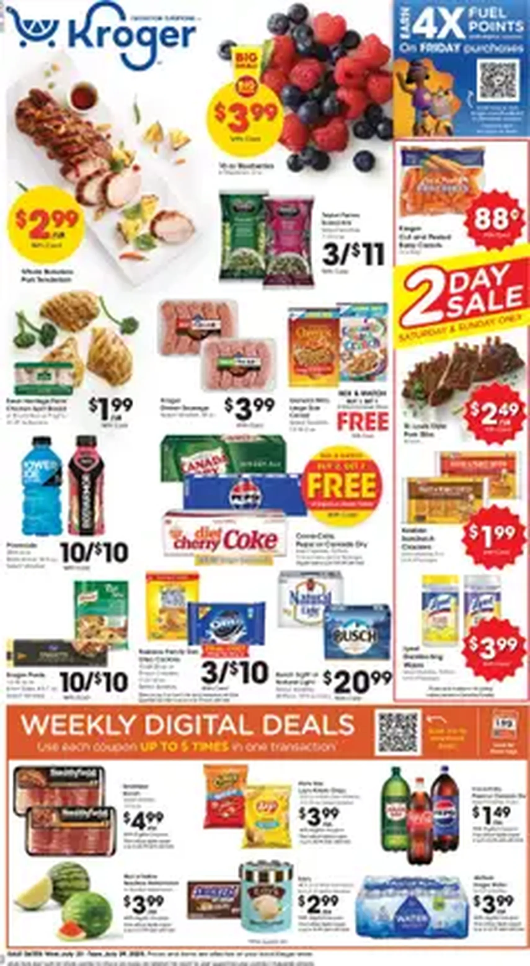 Kroger Weekly Ad - valid flyer from 07/23/2025, page 1 of 1