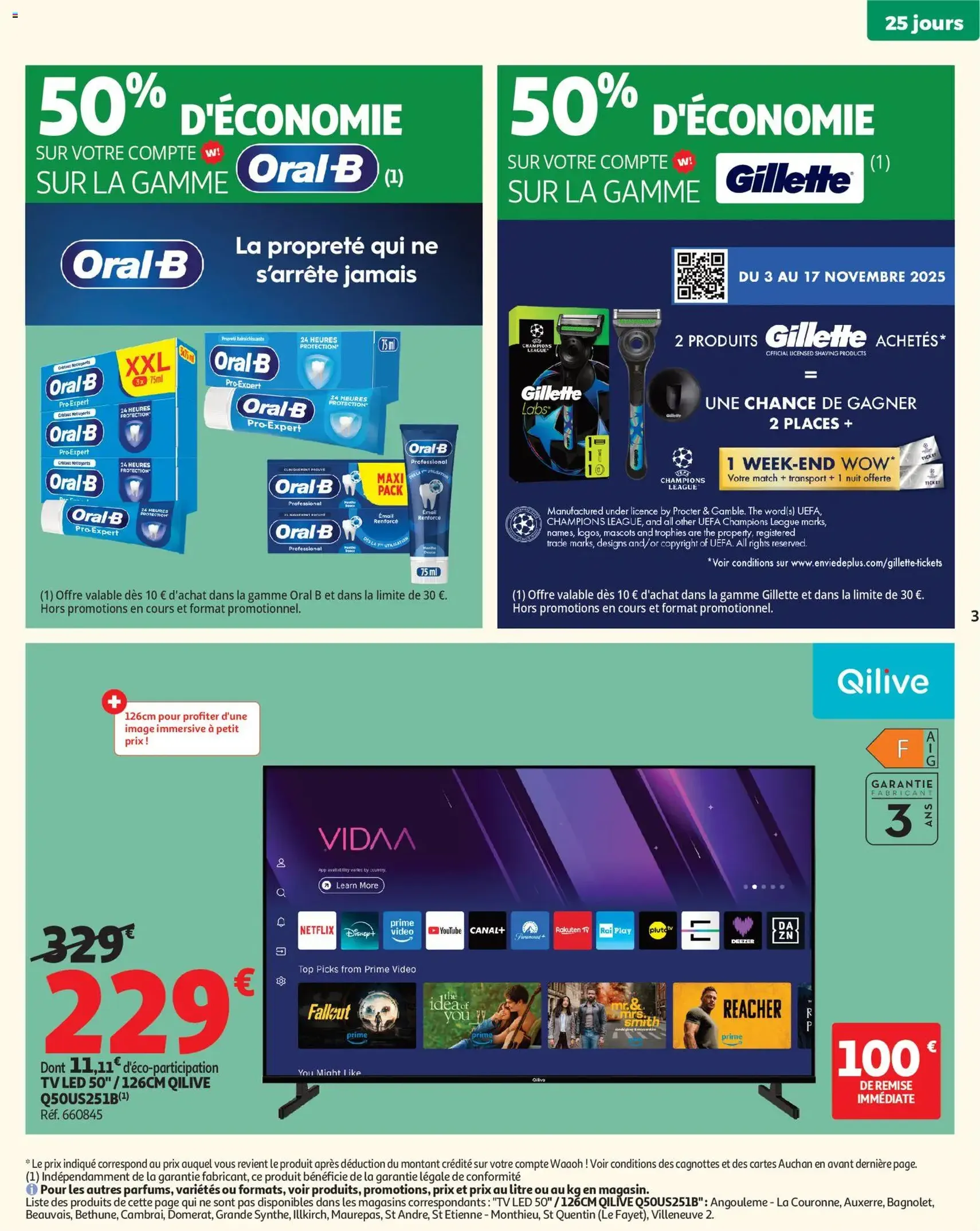 Auchan prospectus - brochure valable à partir du 04/11/2025, page 3 sur 62