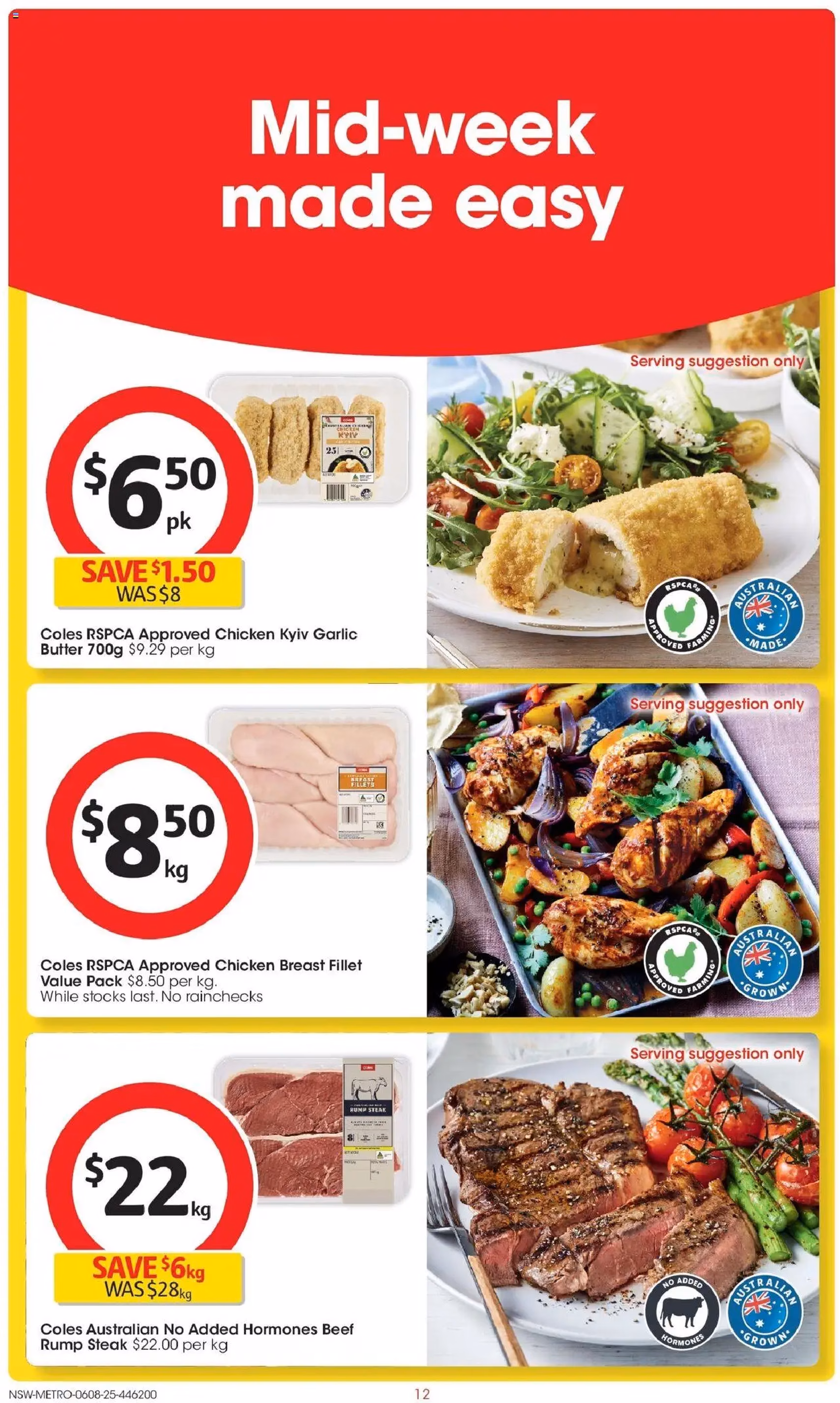 Coles Catalogue NSW - valid flyer from 06/08/2025, page 12 of 47 Coles Catalogue NSW - valid flyer from 06/08/2025, page 12 of 47