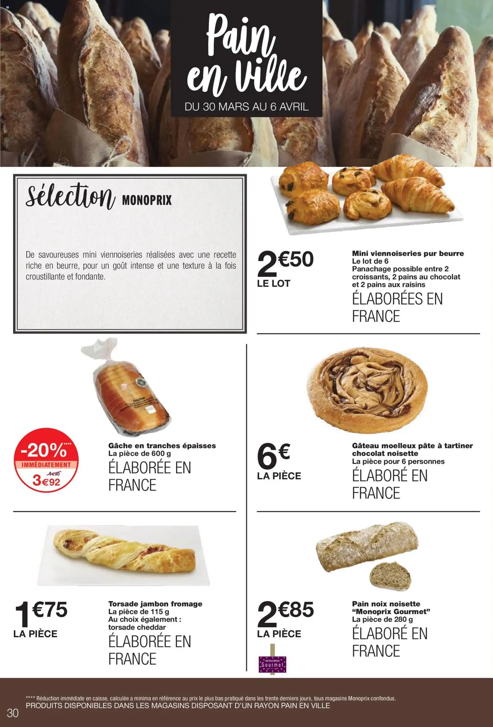 Monoprix catalogue - brochure valable à partir du 24/03/2026, page 30 sur 66