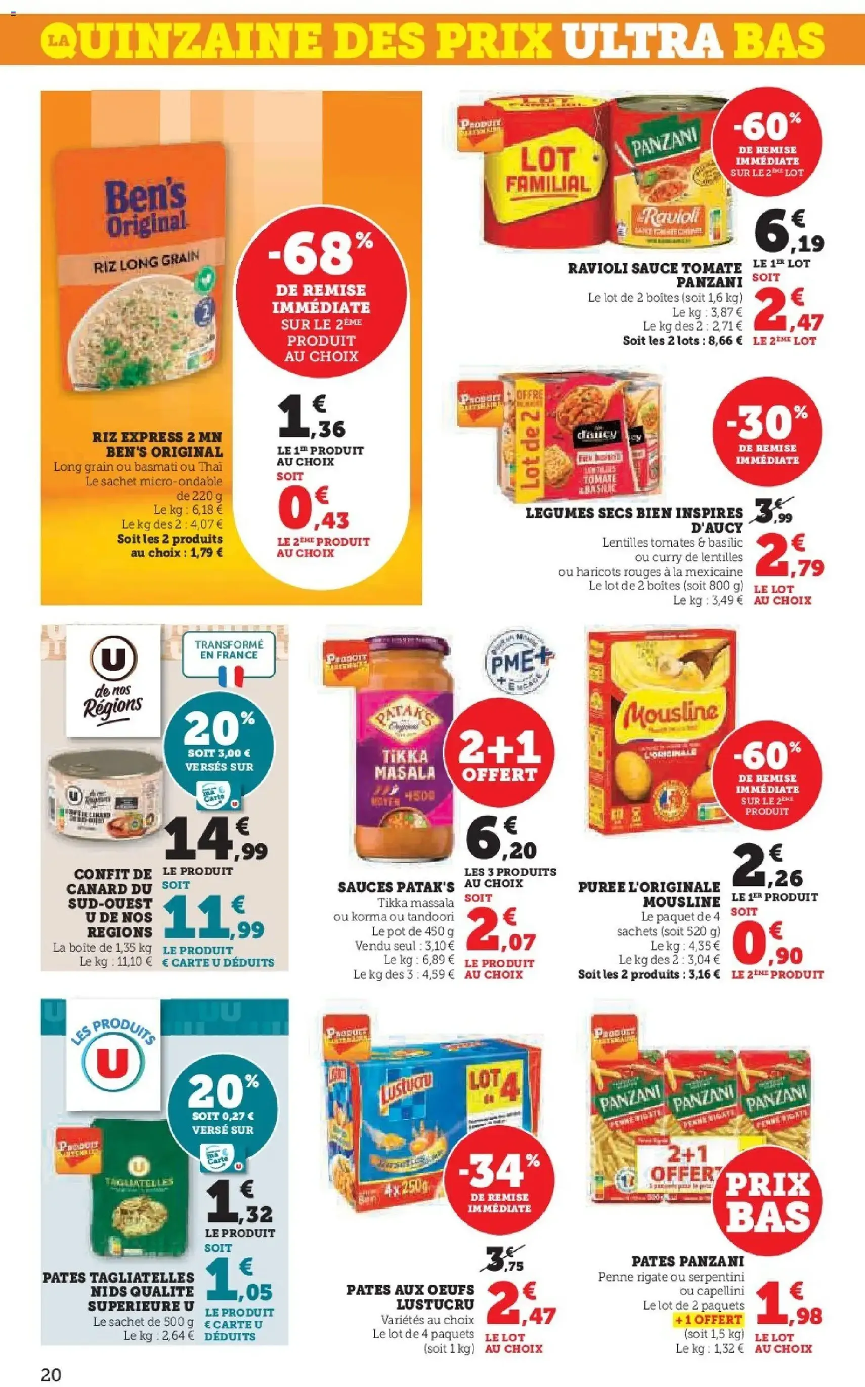 Super U catalogue - brochure valable à partir du 06/01/2026, page 20 sur 56