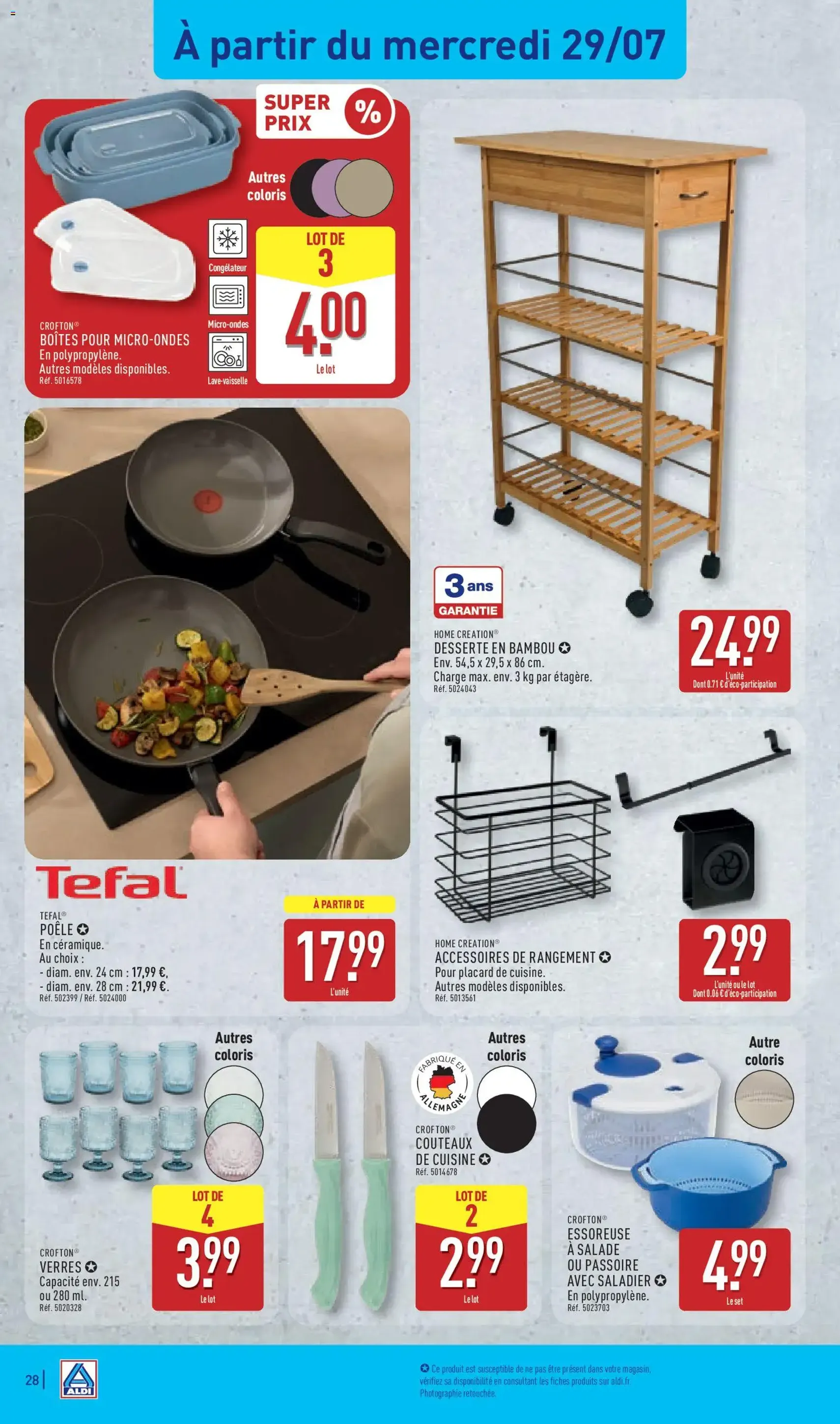 Aldi catalogue - brochure valable à partir du 28/07/2026, page 32 sur 45