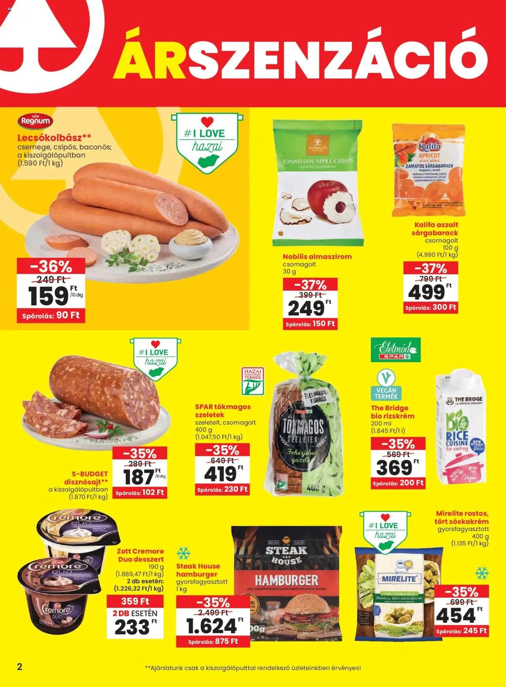 Spar Akciós újság - 2025.09.25. érvényes szórólap 2 oldal 24 oldalból
