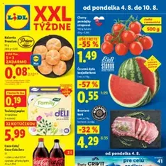 Lidl leták - náhľad letáku platný od 04.08.2025