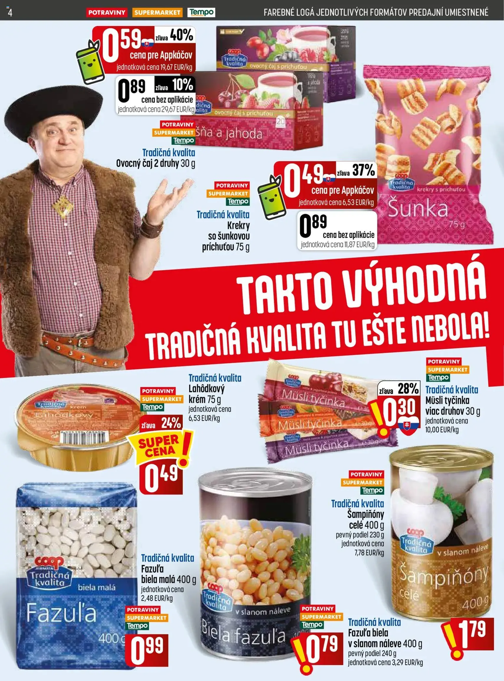 COOP Jednota leták - platný leták od 03.09.2026 strana 4 z 32