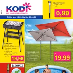 KODi Prospekt - Prospekt Vorschau gültig ab 18.05.2026