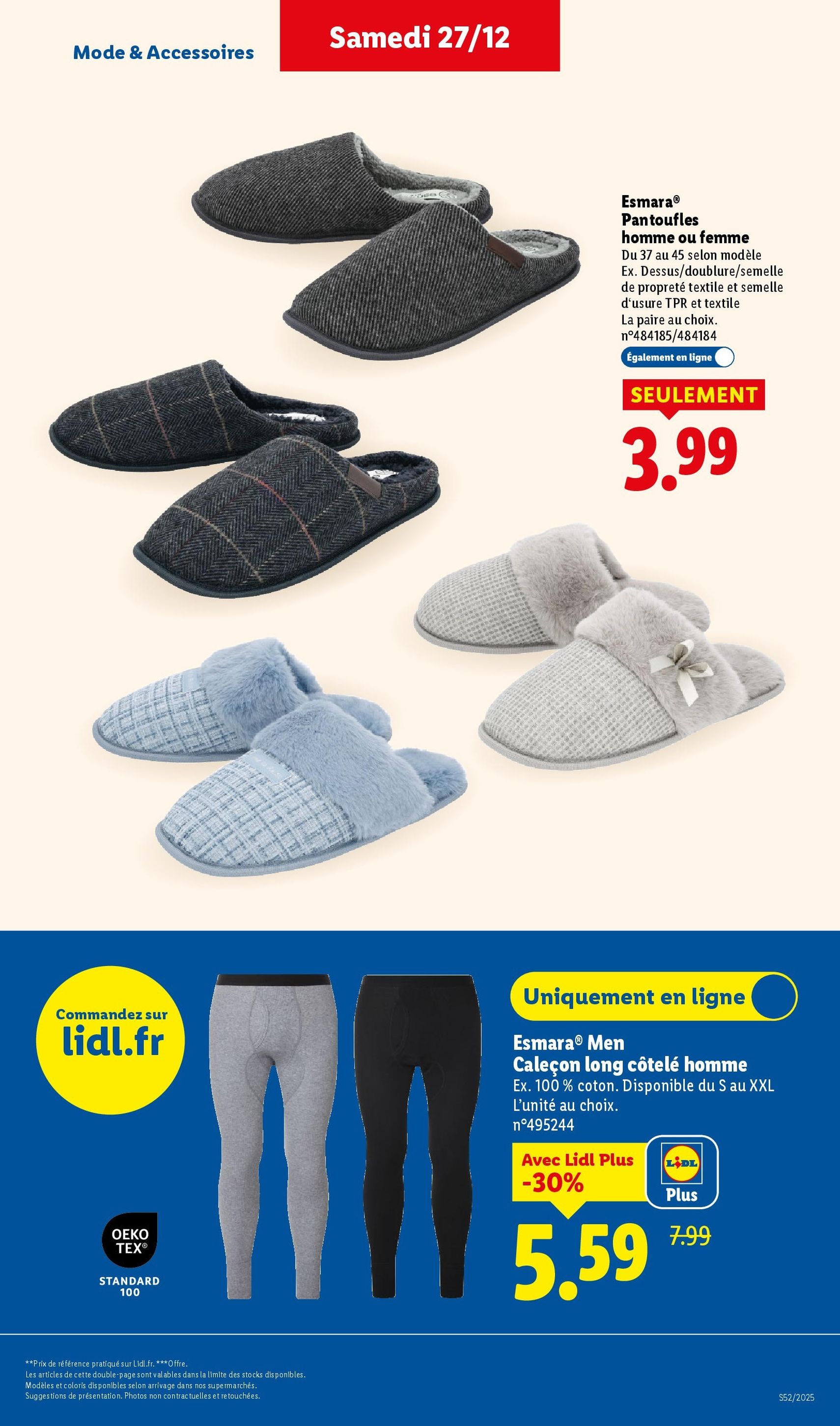 LIDL catalogue semaine 52 - brochure valable à partir du 27/12/2025, page 51 sur 84