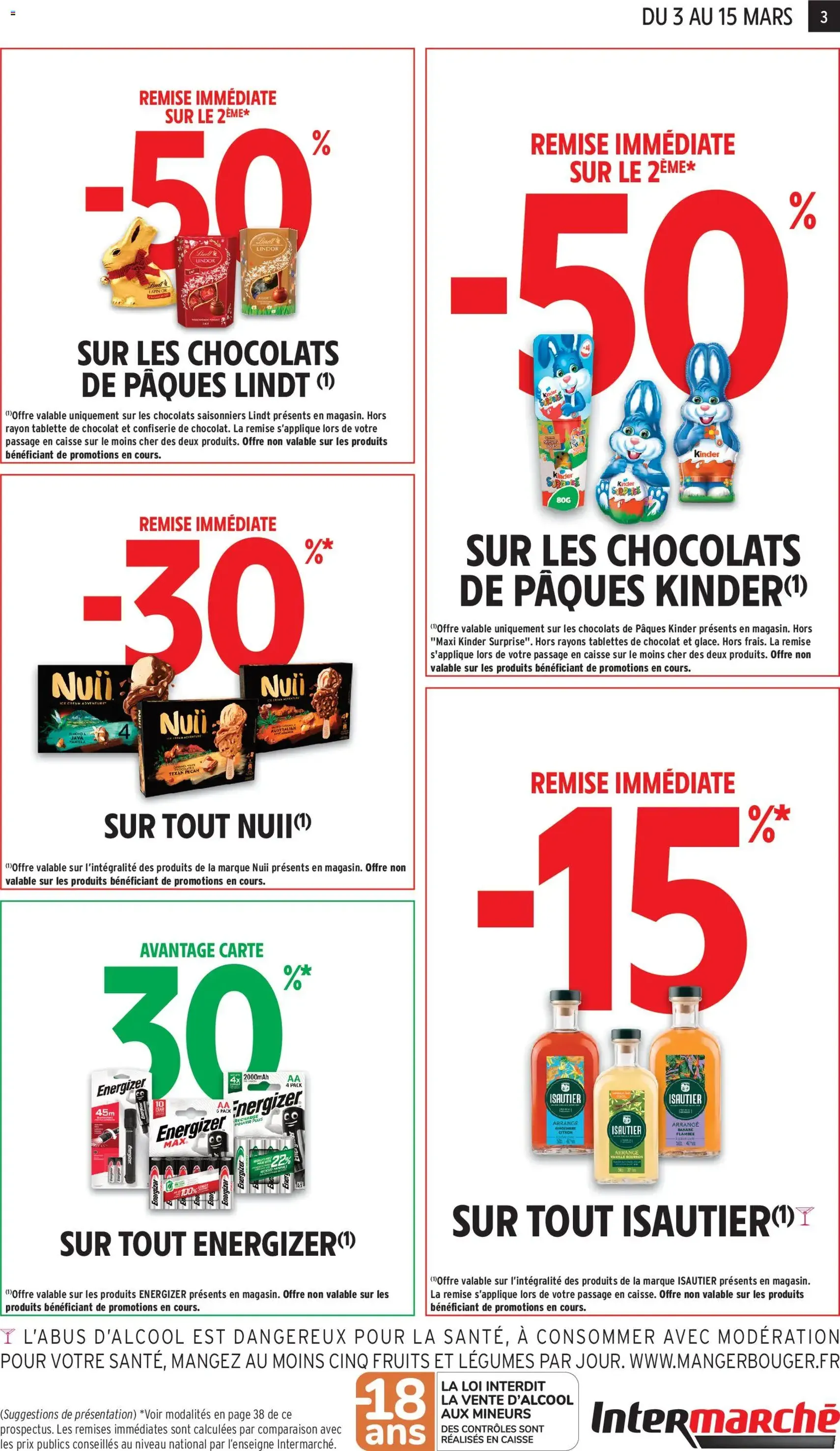 Intermarché catalogue semaine 10 - brochure valable à partir du 03/03/2026, page 3 sur 52
