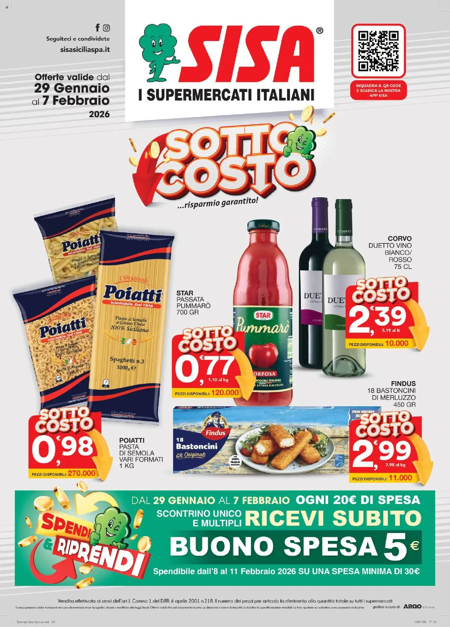 Volantino SISA - volantino valido dal 29/01/2026 pagina 24 di 24