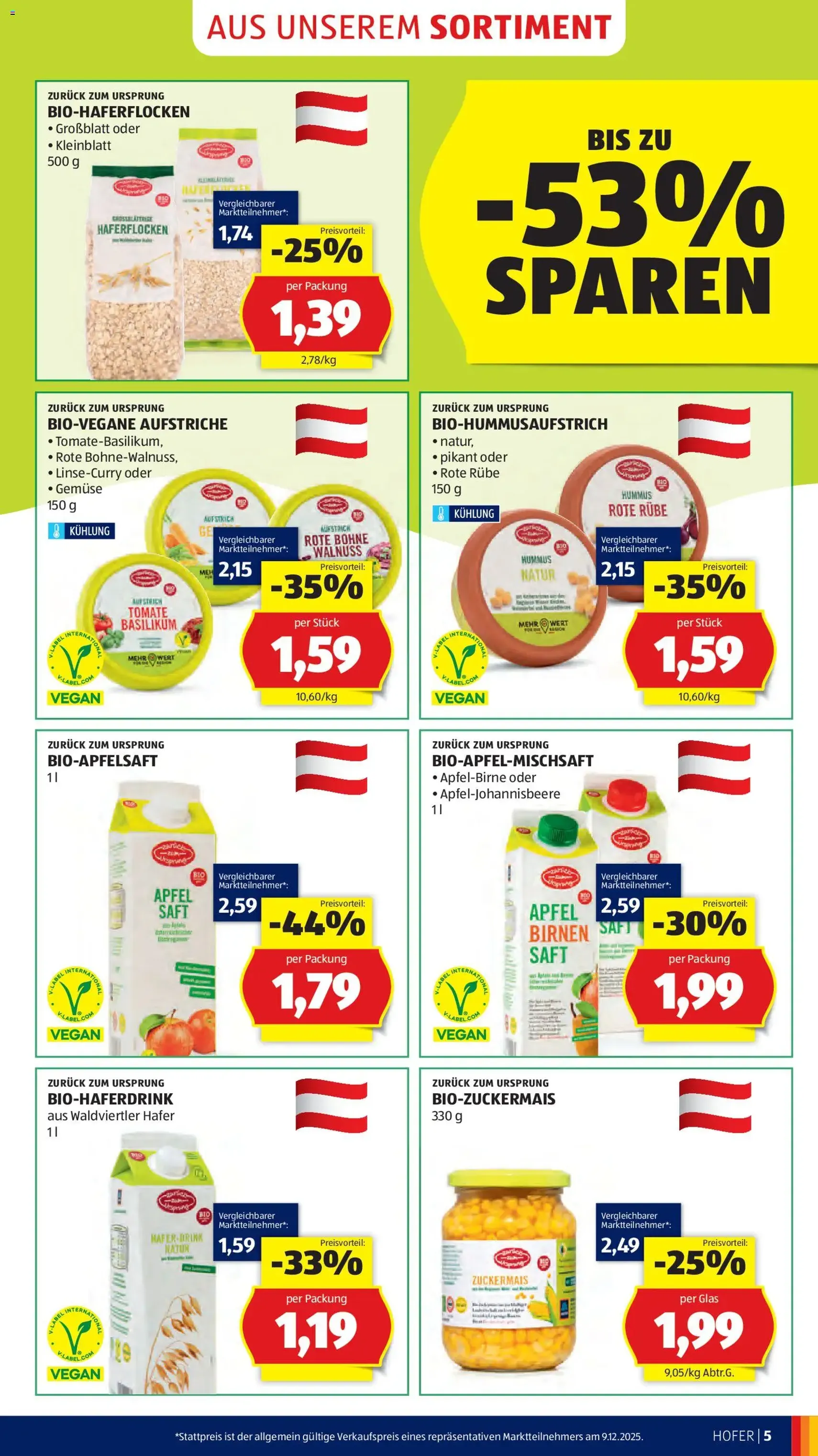 Hofer Flugblatt - Gültiger Prospekt ab 02.01.2026, Seite 7 von insgesamt 45