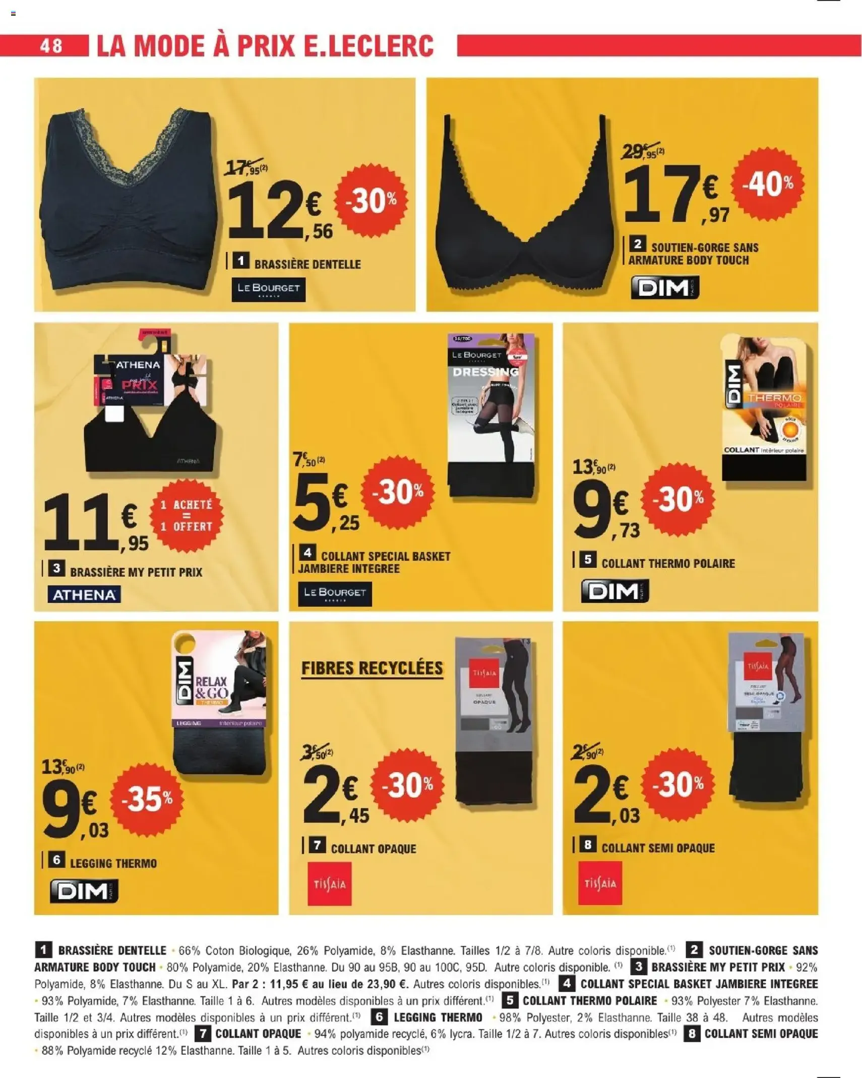 E.Leclerc catalogue semaine 4 - brochure valable à partir du 20/01/2026, page 48 sur 56